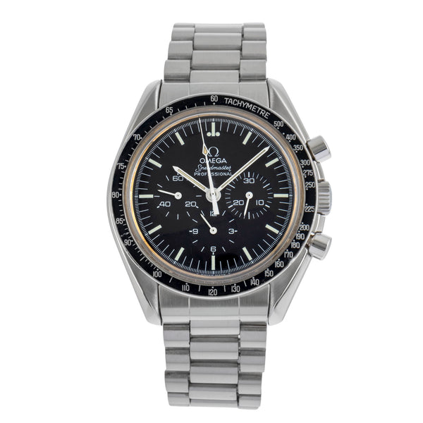 Omega Speedmaster Moonwatch acier à remontage manuel montre pour hommes 145.0022 LP: 7600EUR Vintage  [2504405]
