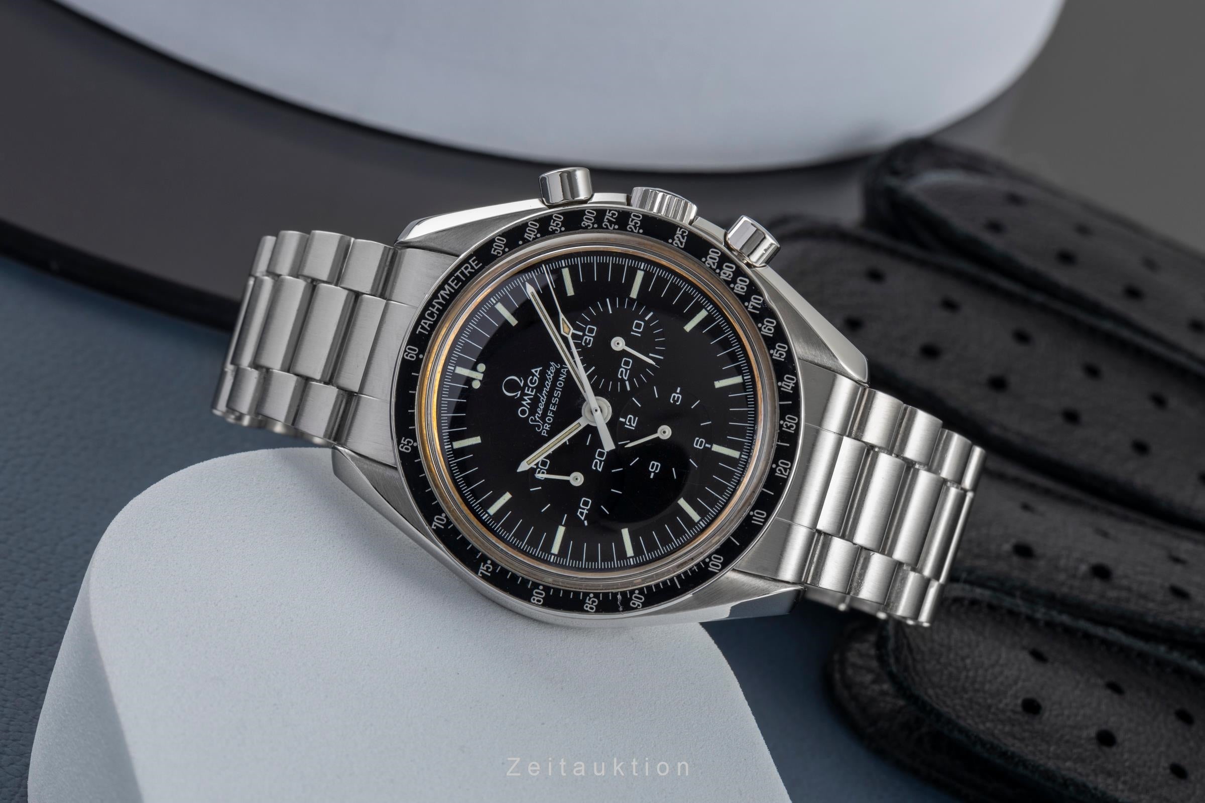 Omega Speedmaster Moonwatch acier à remontage manuel montre pour hommes 145.0022 LP: 7600EUR Vintage  [2504405]