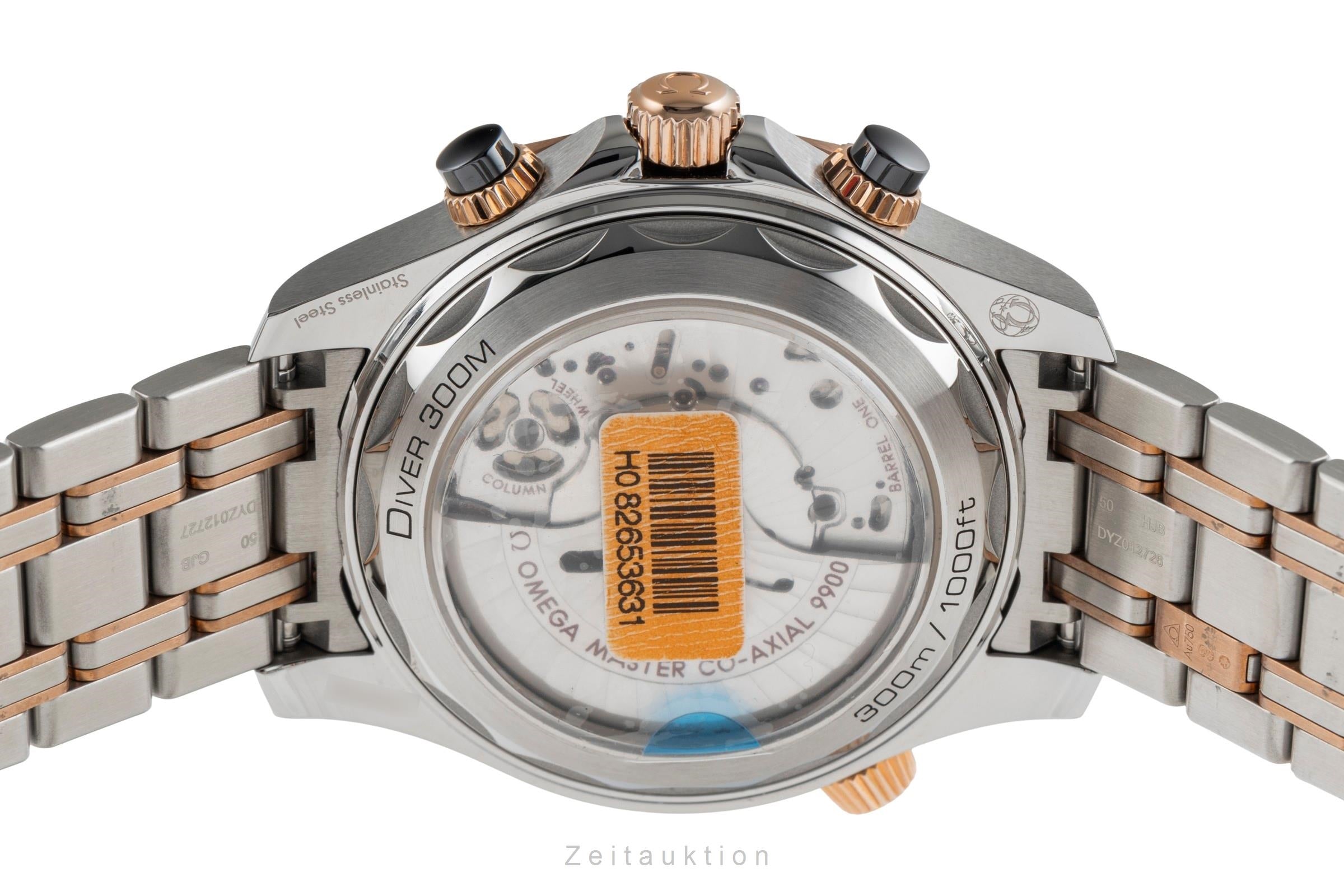 Omega Seamaster chronograph steel / gold automatic men's watch 210.20.44.51.01.001 LP: 17500EUR  [2504407]