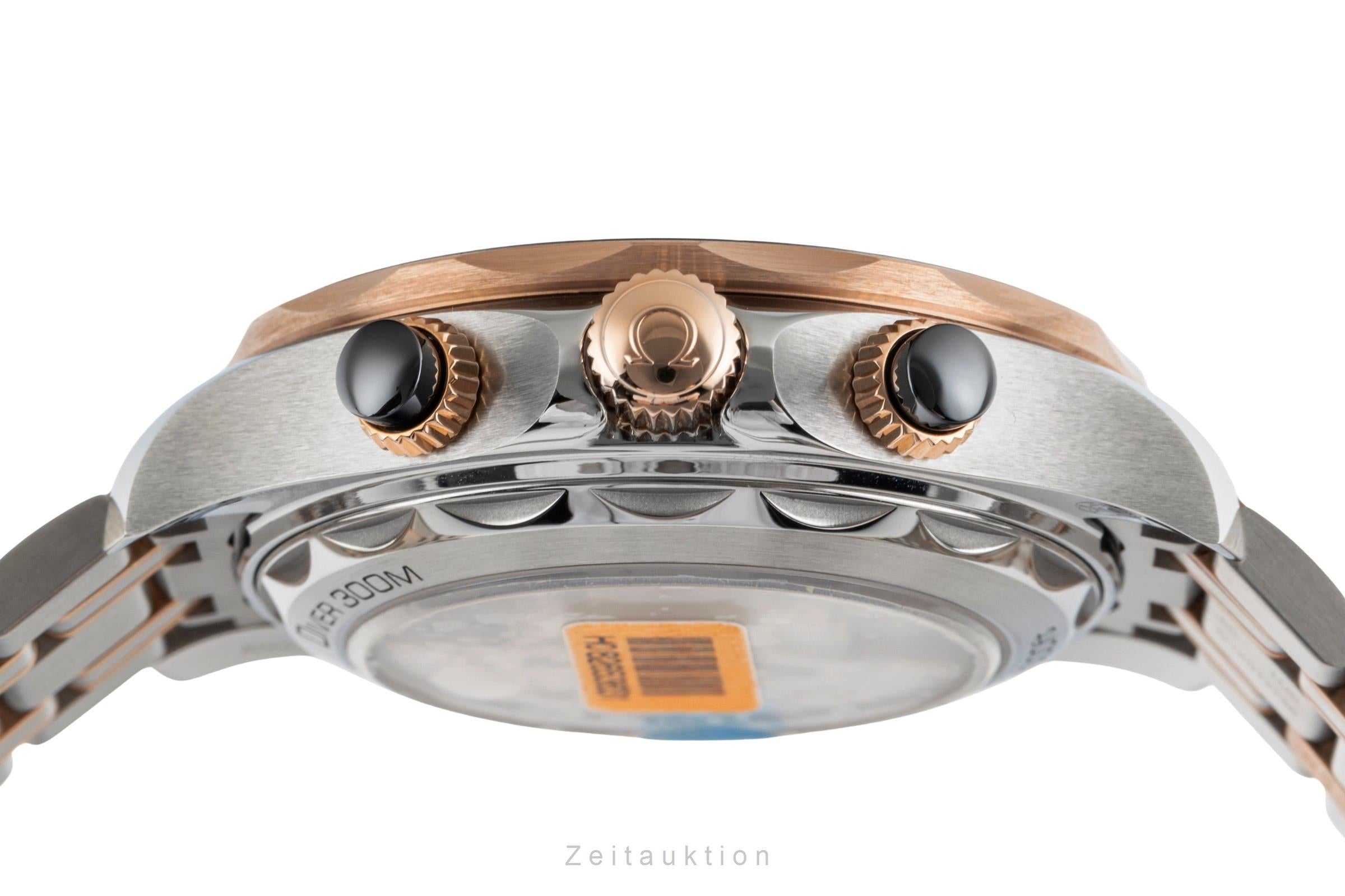 Omega Seamaster chronograph steel / gold automatic men's watch 210.20.44.51.01.001 LP: 17500EUR  [2504407]