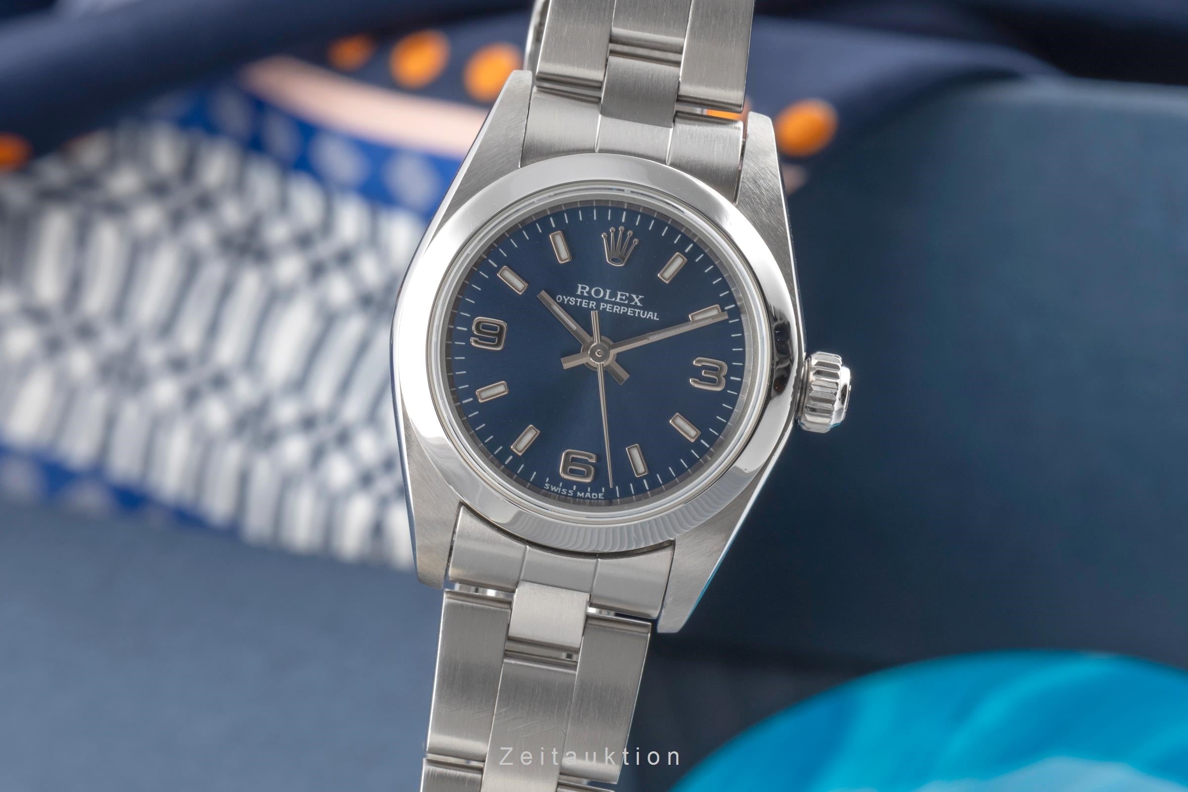 Rolex Oyster Perpetual acier automatique montre pour femmes 76080  [2504408]