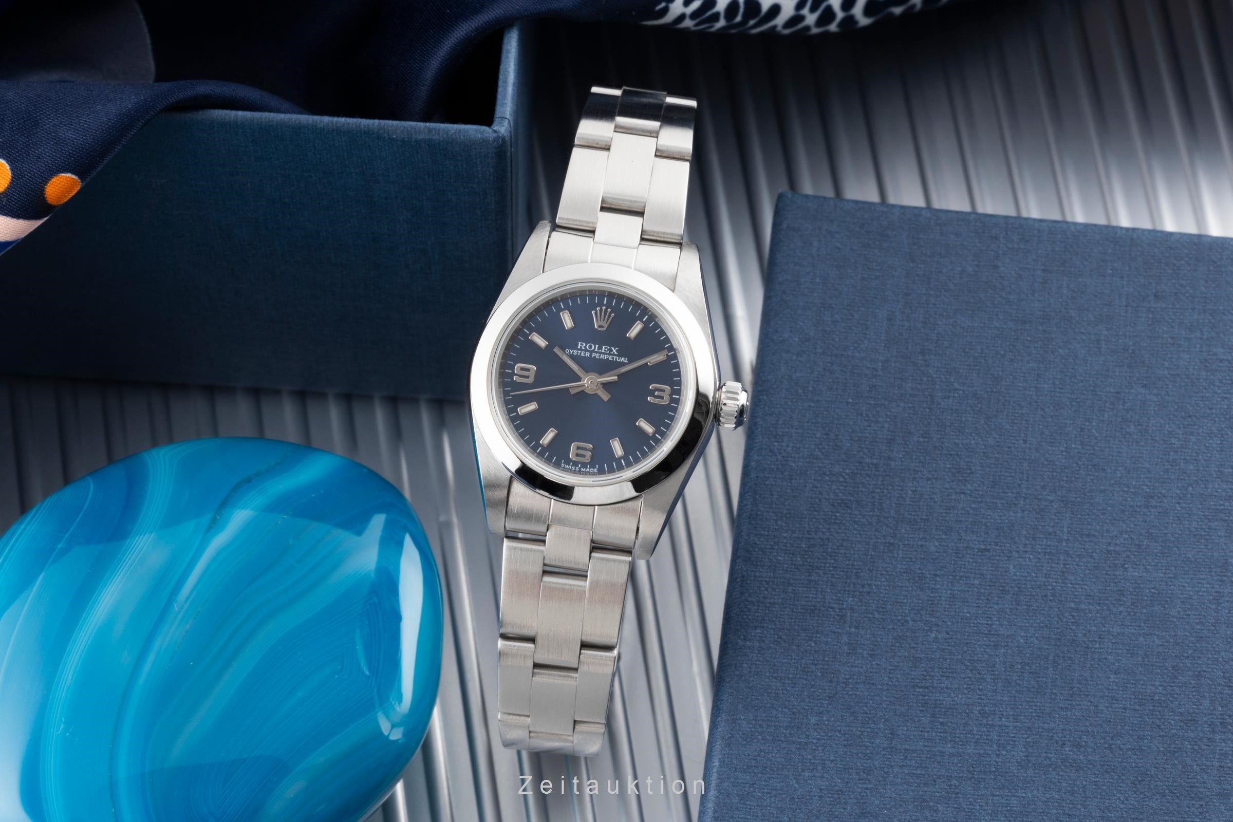 Rolex Oyster Perpetual acier automatique montre pour femmes 76080  [2504408]