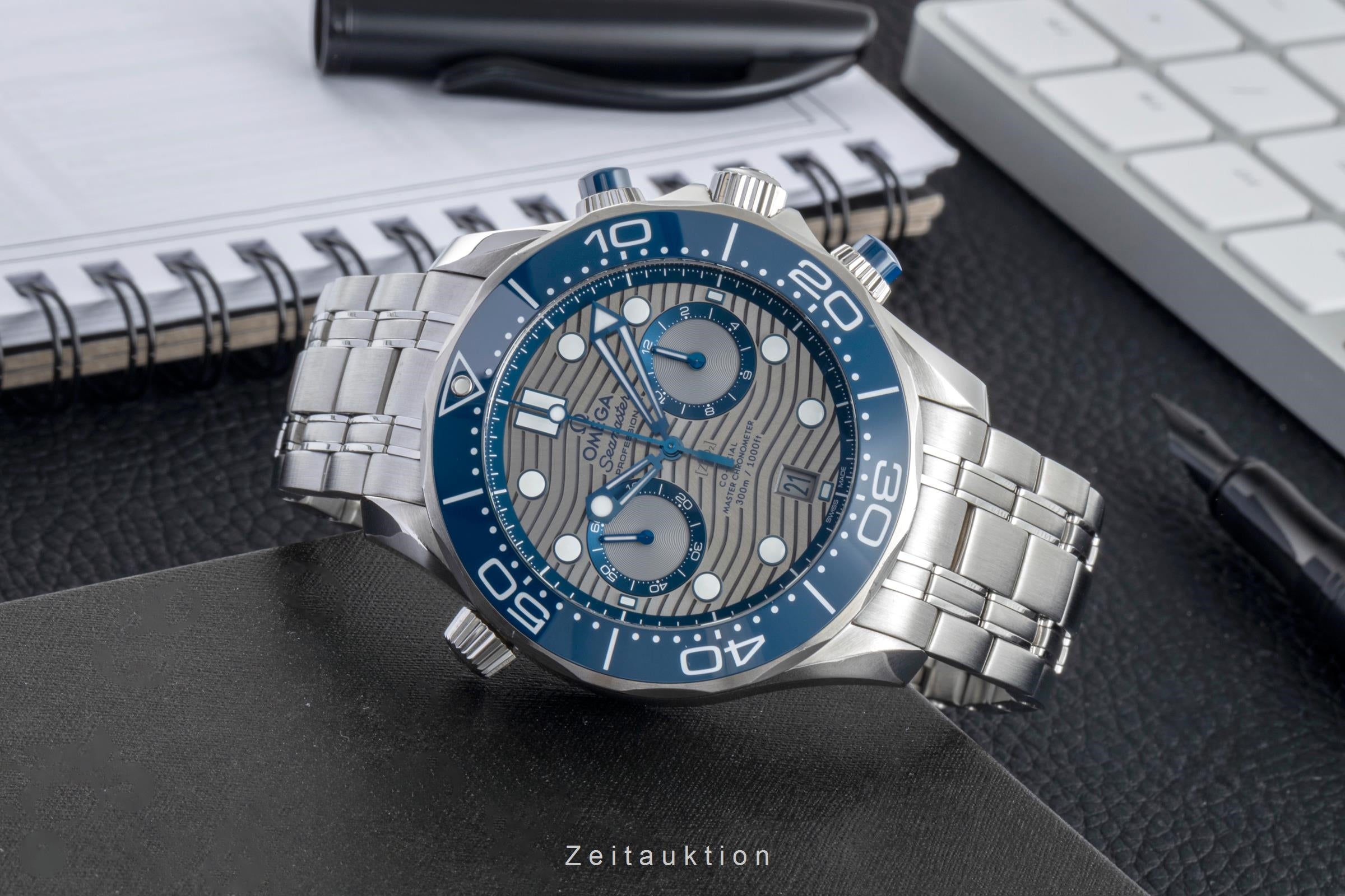 Omega Seamaster chronographe acier automatique montre pour hommes 210.30.44.51.06.001 LP: 9300EUR  [2504409]