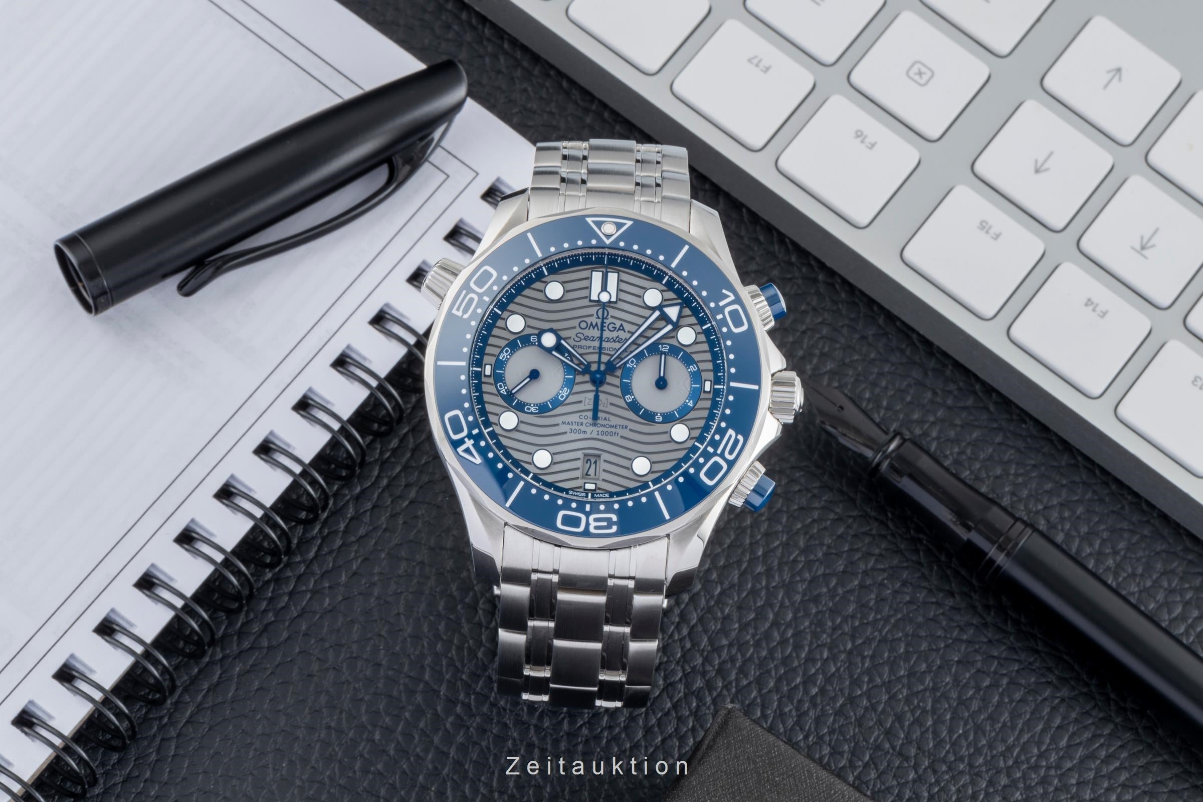 Omega Seamaster chronographe acier automatique montre pour hommes 210.30.44.51.06.001 LP: 9300EUR  [2504409]