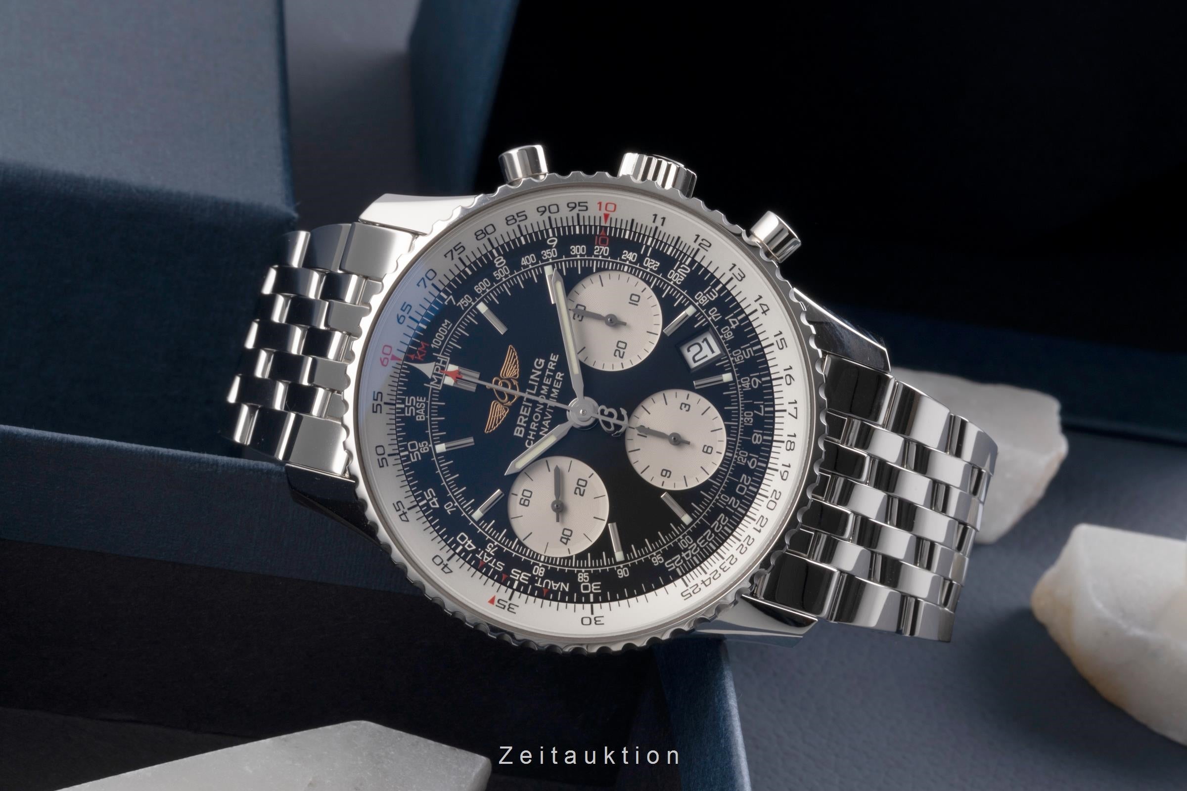 Breitling Navitimer chronograph steel automatic men's watch A23322  [2504410]