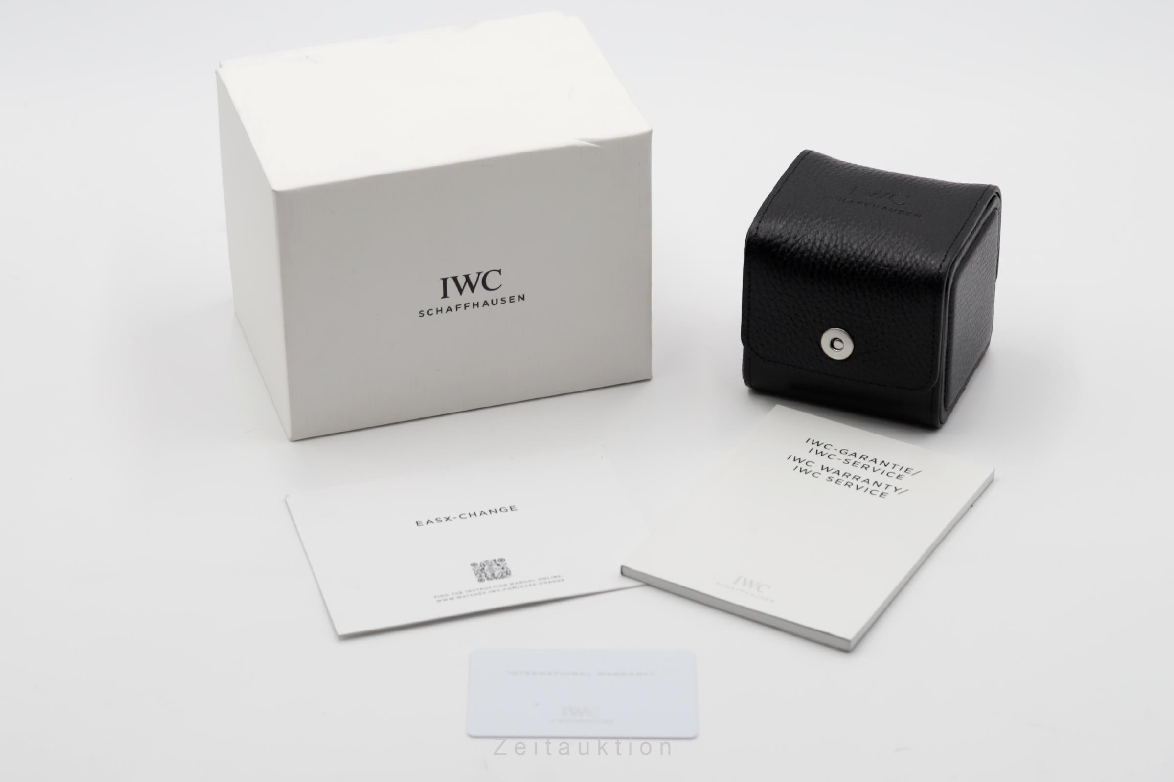 IWC Portugieser chronographe acier automatique montre pour hommes IW371605  [2504412]