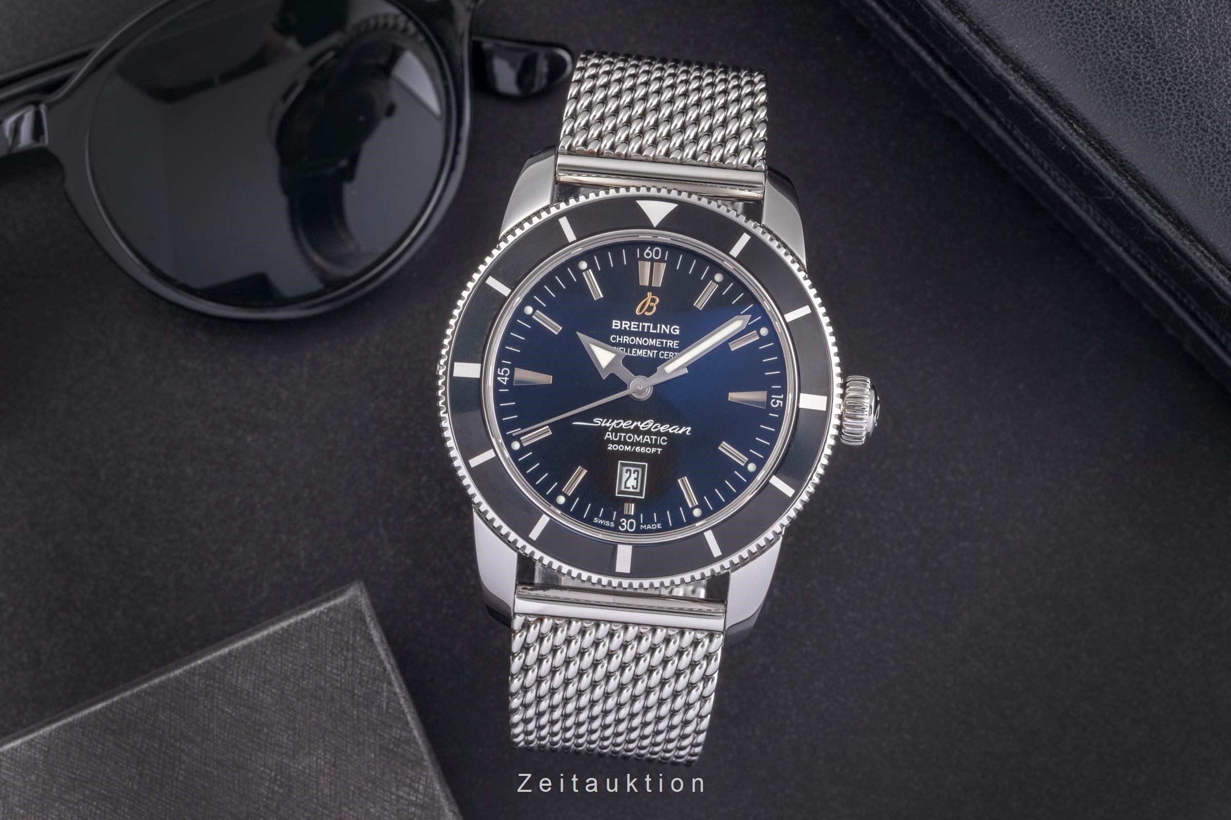 Breitling Superocean steel automatic men's watch A17320  A172B680CA LP: 6400EUR  [2504413]