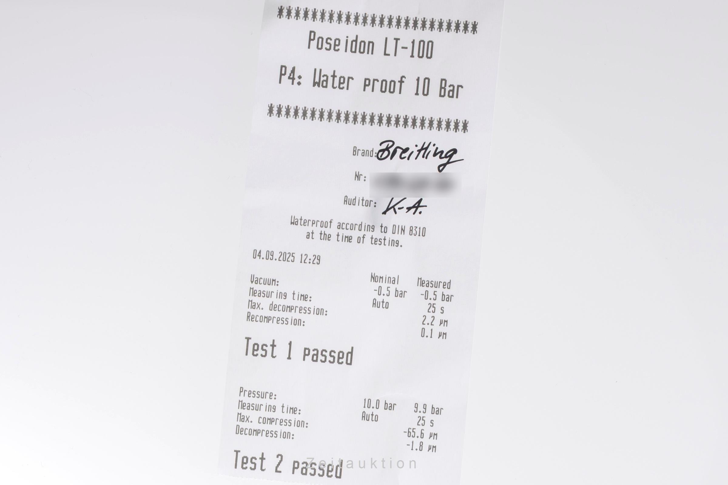 Breitling Superocean steel automatic men's watch A17320  A172B680CA LP: 6400EUR  [2504413]