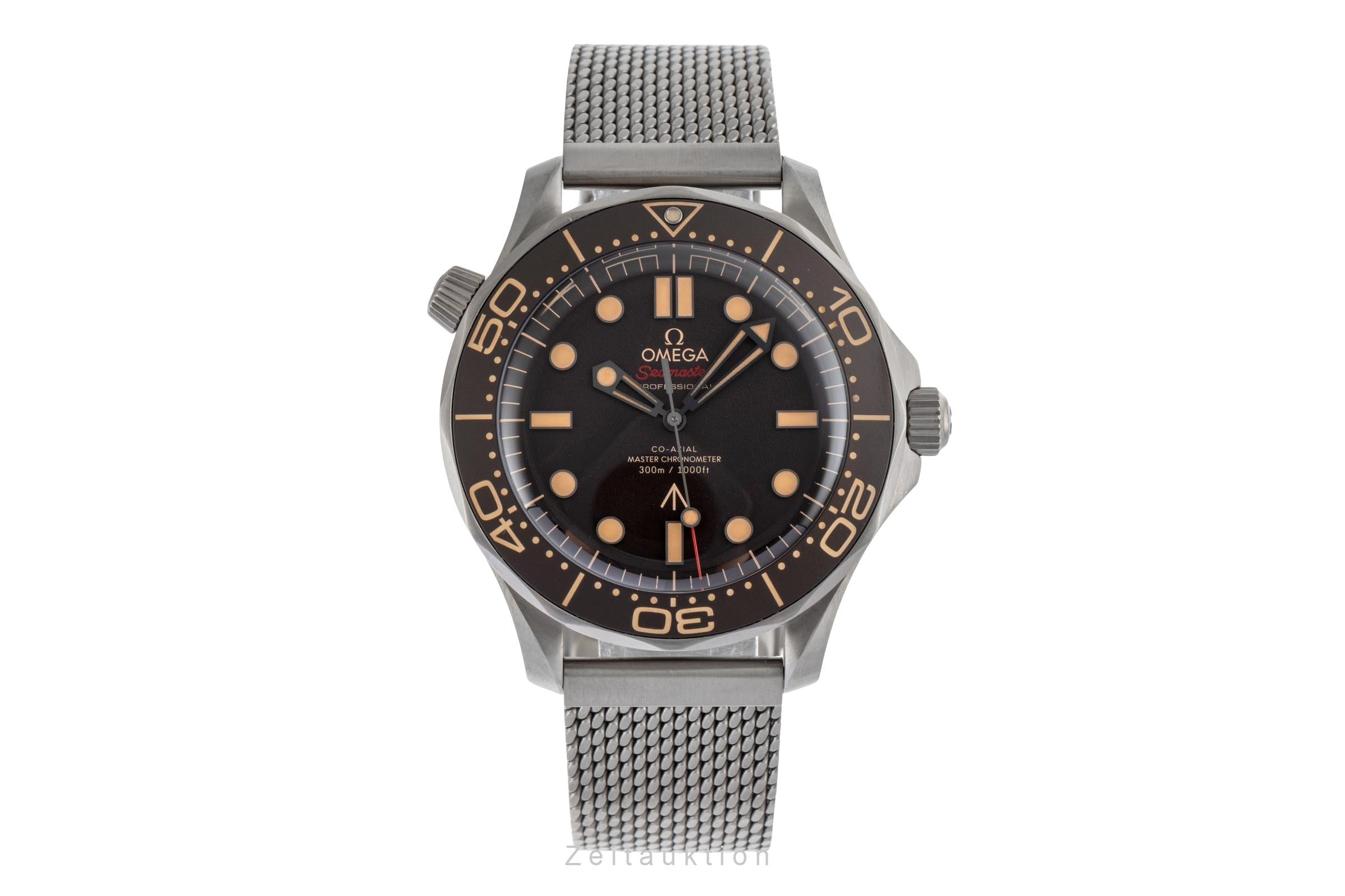 Omega Seamaster titanium automatic men's watch 210.90.42.20.01.001 LP: 10900EUR  [2504414]