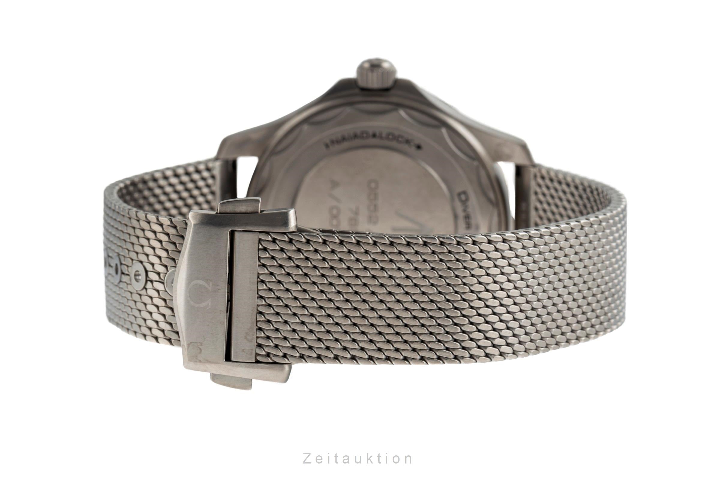Omega Seamaster titanium automatic men's watch 210.90.42.20.01.001 LP: 10900EUR  [2504414]
