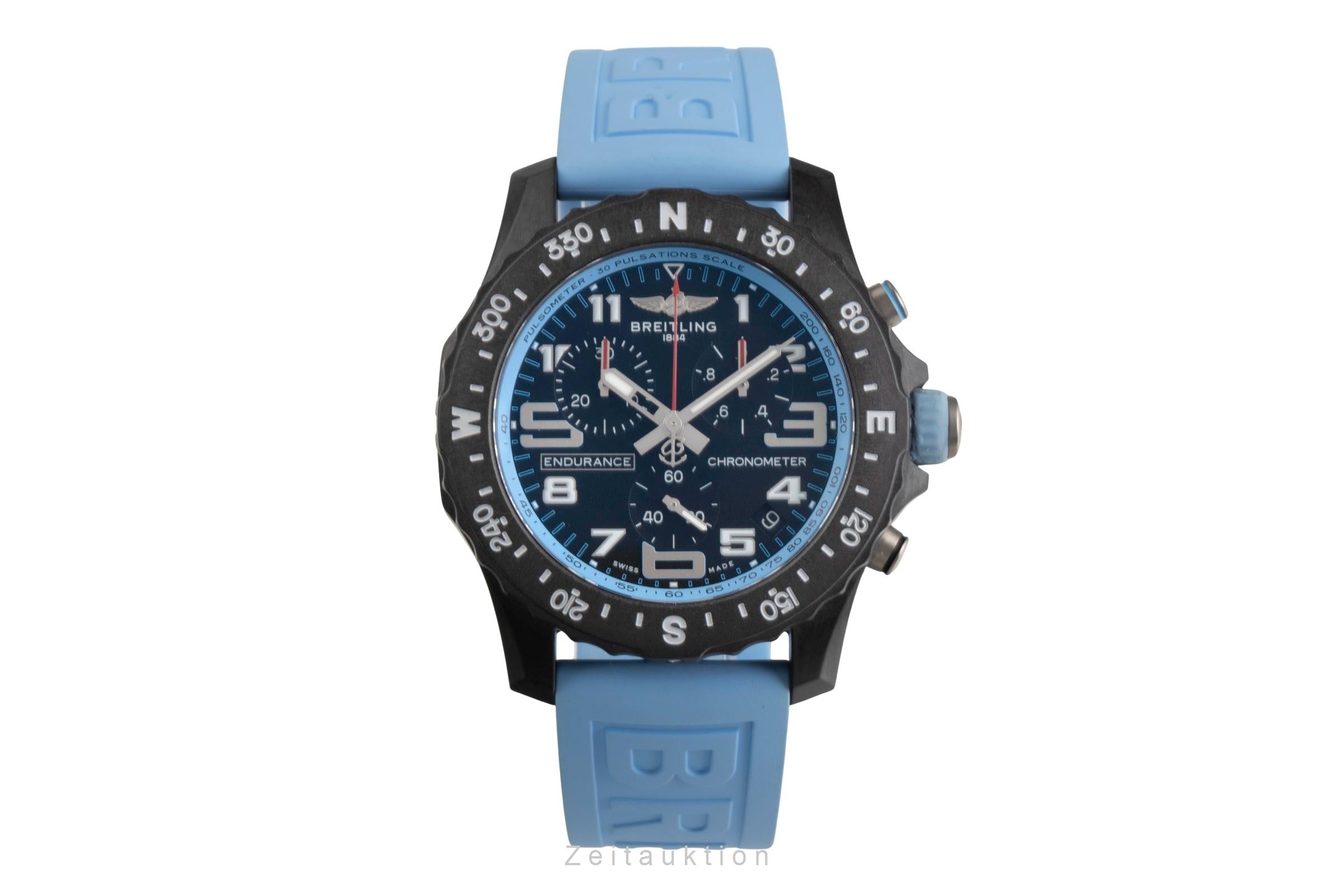 Breitling Endurance Pro 44 Chronograph Breitlight Herrenuhr Ref. X82310 B&P [2504416]