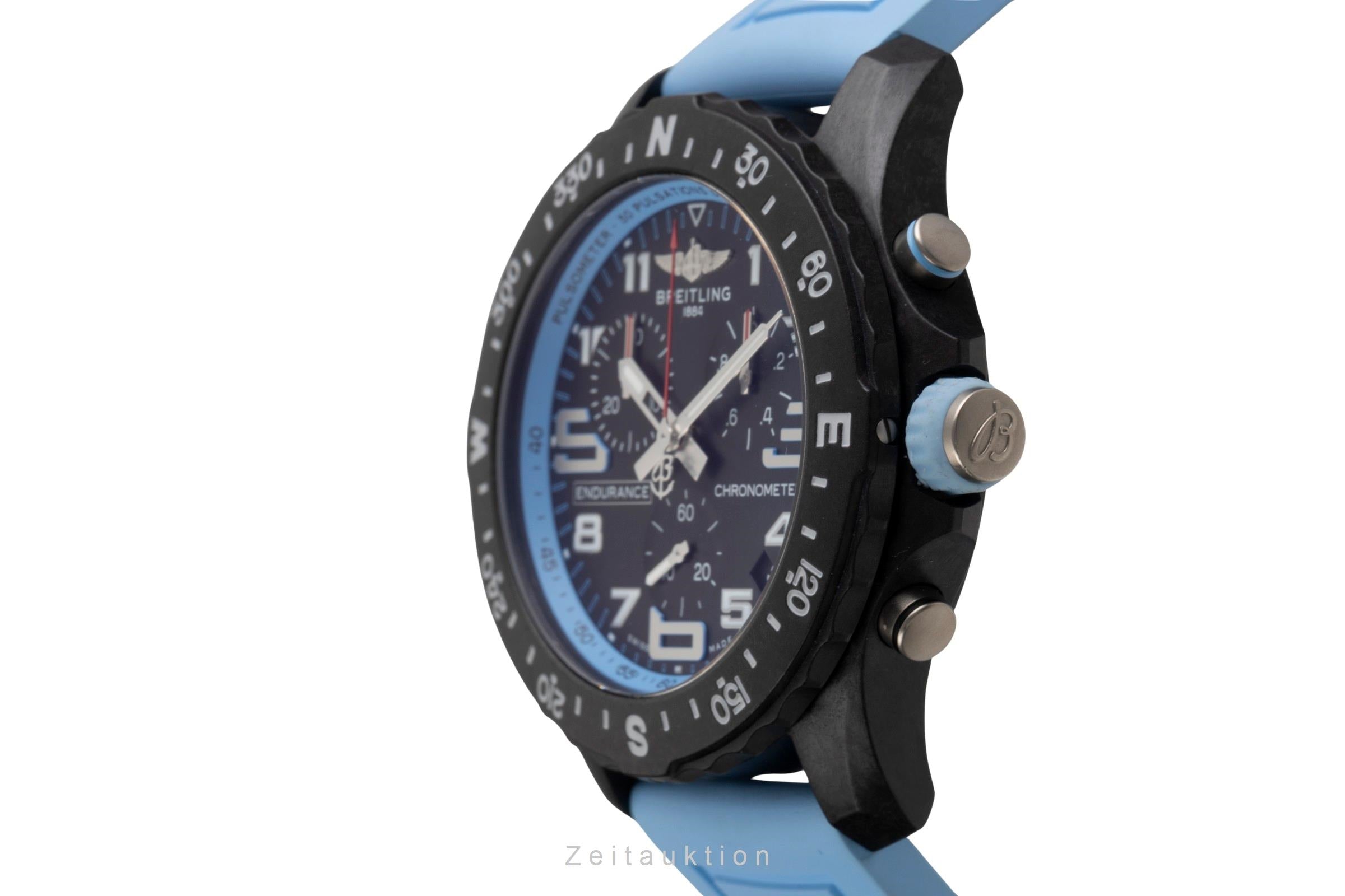 Breitling Endurance Pro 44 Chronograph Breitlight Herrenuhr Ref. X82310 B&P [2504416]