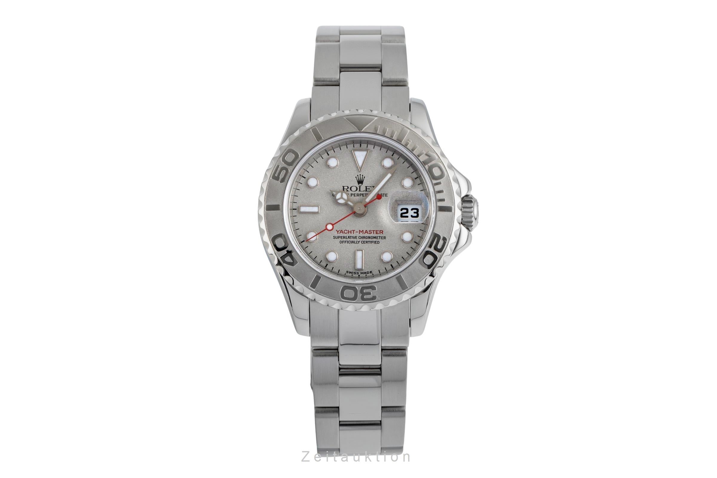 Rolex Yacht-Master acier / platine automatique montre pour femmes 169622  [2504418]