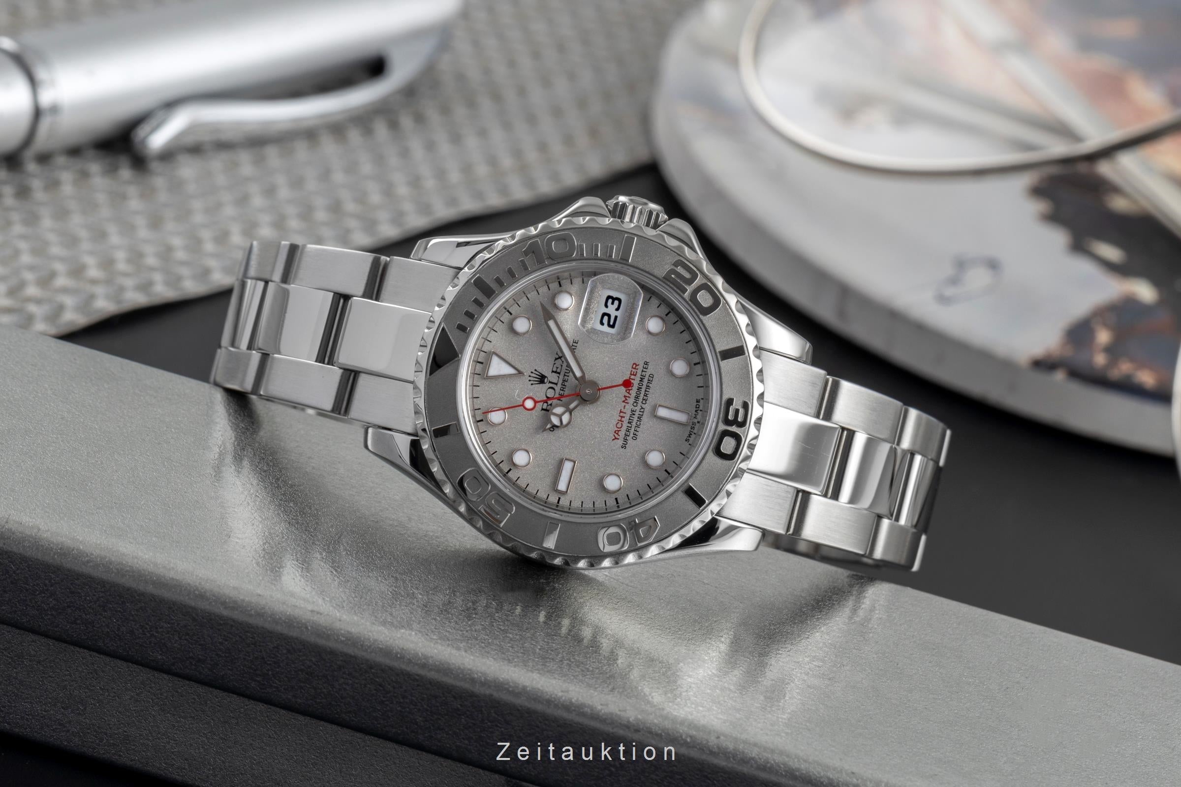 Rolex Yacht-Master acier / platine automatique montre pour femmes 169622  [2504418]