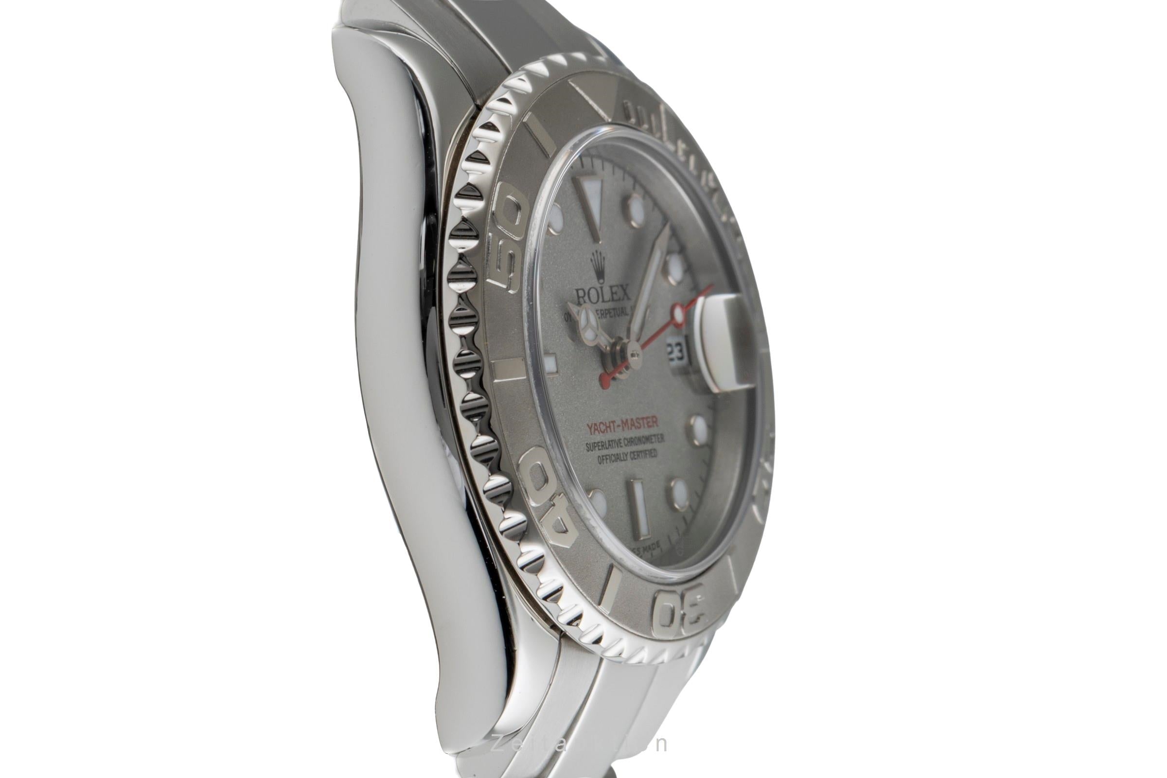 Rolex Yacht-Master acier / platine automatique montre pour femmes 169622  [2504418]