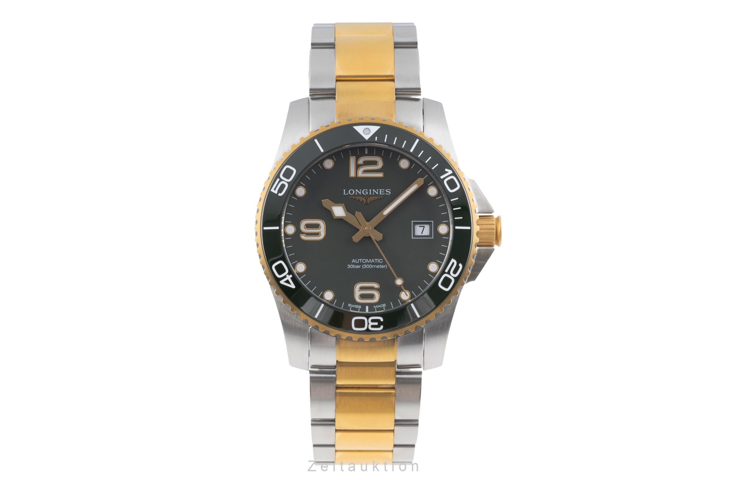 Longines Hydro Conquest acciaio automatismo orologio da uomo L3.781.3.06.7 LP: 2200EUR  [2504421]