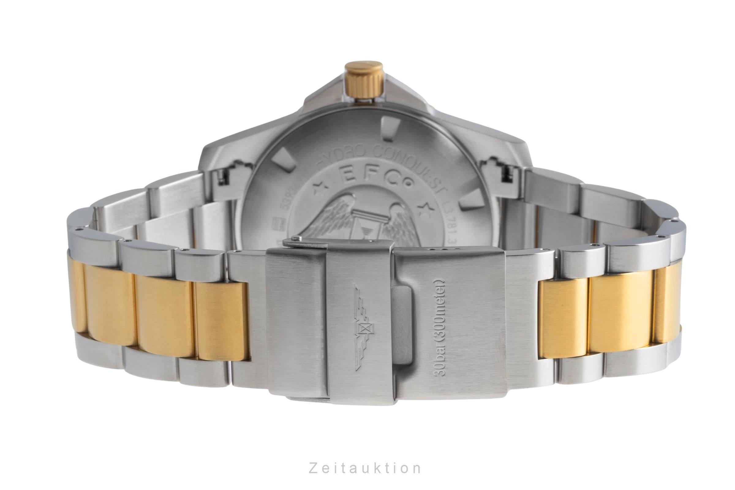 Longines Hydro Conquest acciaio automatismo orologio da uomo L3.781.3.06.7 LP: 2200EUR  [2504421]