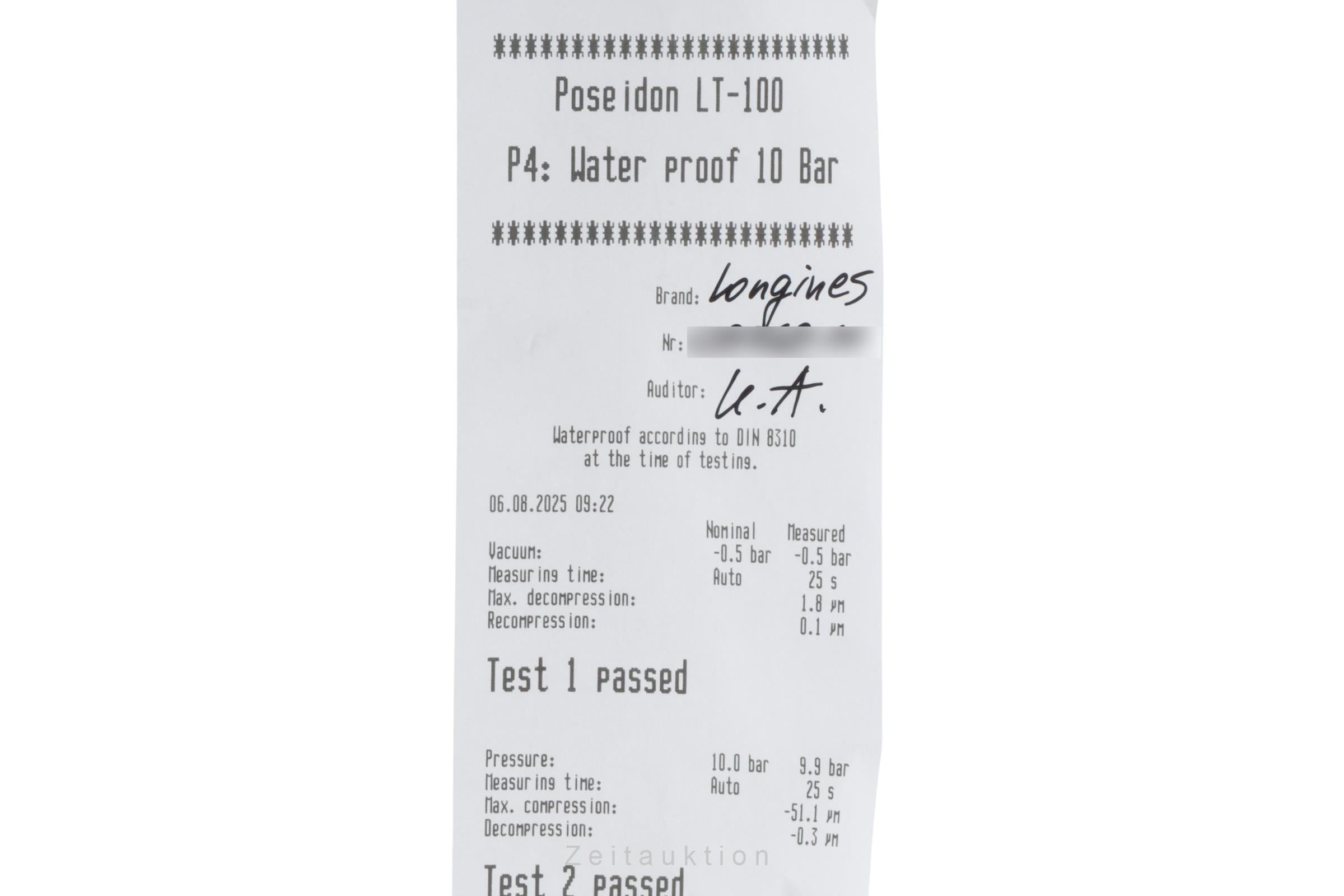 Longines Hydro Conquest acciaio automatismo orologio da uomo L3.781.3.06.7 LP: 2200EUR  [2504421]