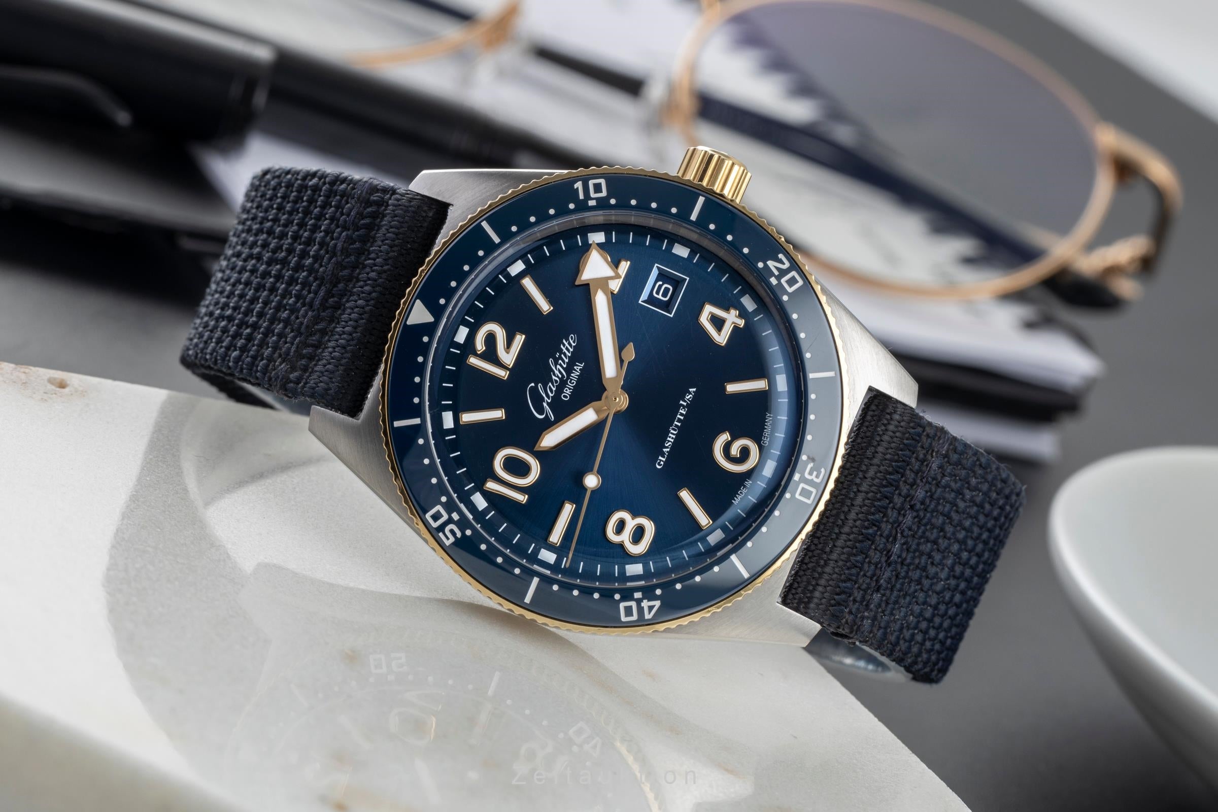 Seaq Mm Seaq Bicolor Glashütte Original SeaQ 39,5mm Bicolor – 1-39