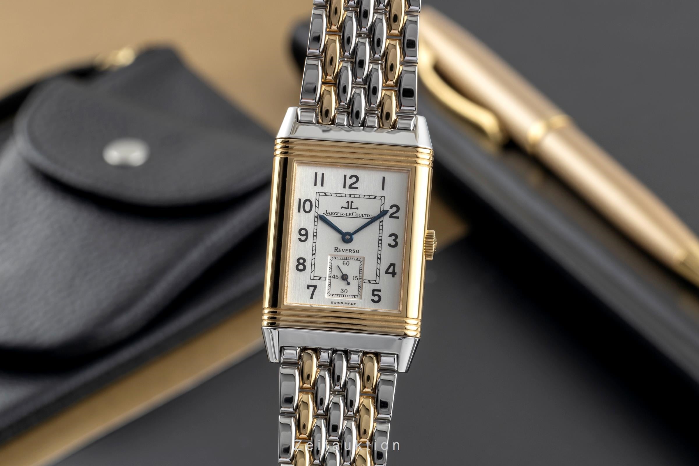 Jaeger LeCoultre Reverso acero / oro cuerda manual unisex Q2705120  [2504424]