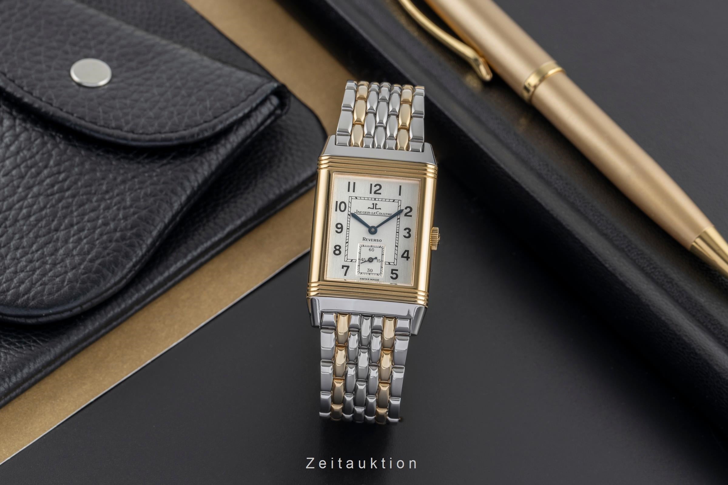 Jaeger LeCoultre Reverso acero / oro cuerda manual unisex Q2705120  [2504424]