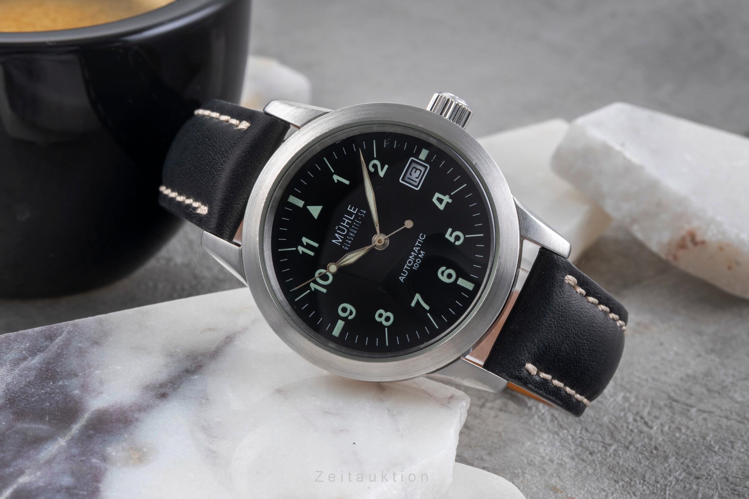 Mühle Sports M12 acero automático reloj para caballeros M1-26-10	  [2504425]