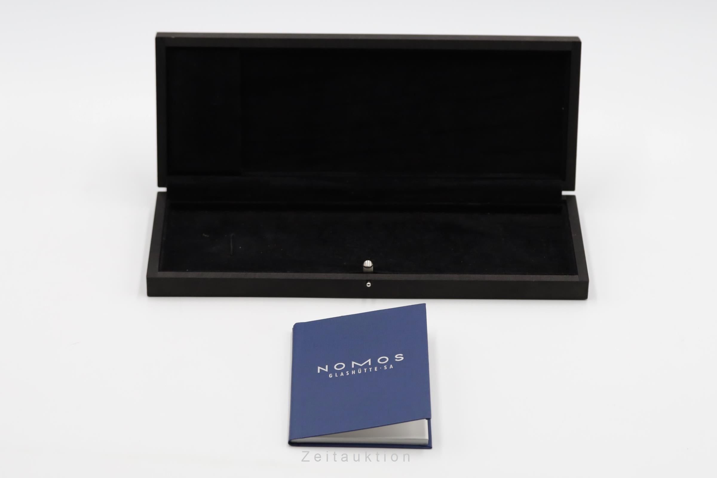 Nomos Tangente steel manual winding men's watch Super 30 "Sonnengrau"  [2504426]