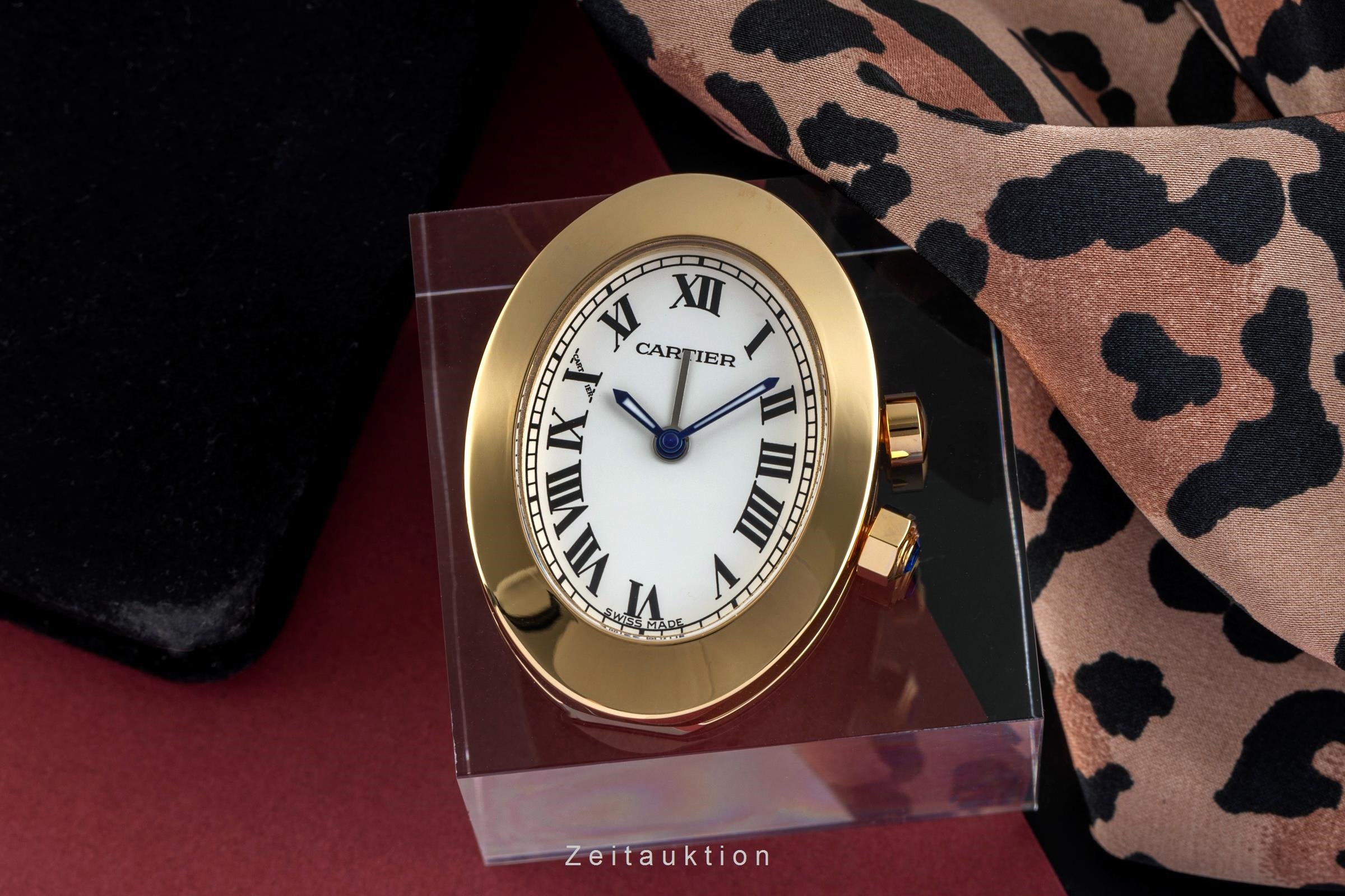 Cartier Baignoire bañado en oro cuarzo unisex 2752  [2504427]