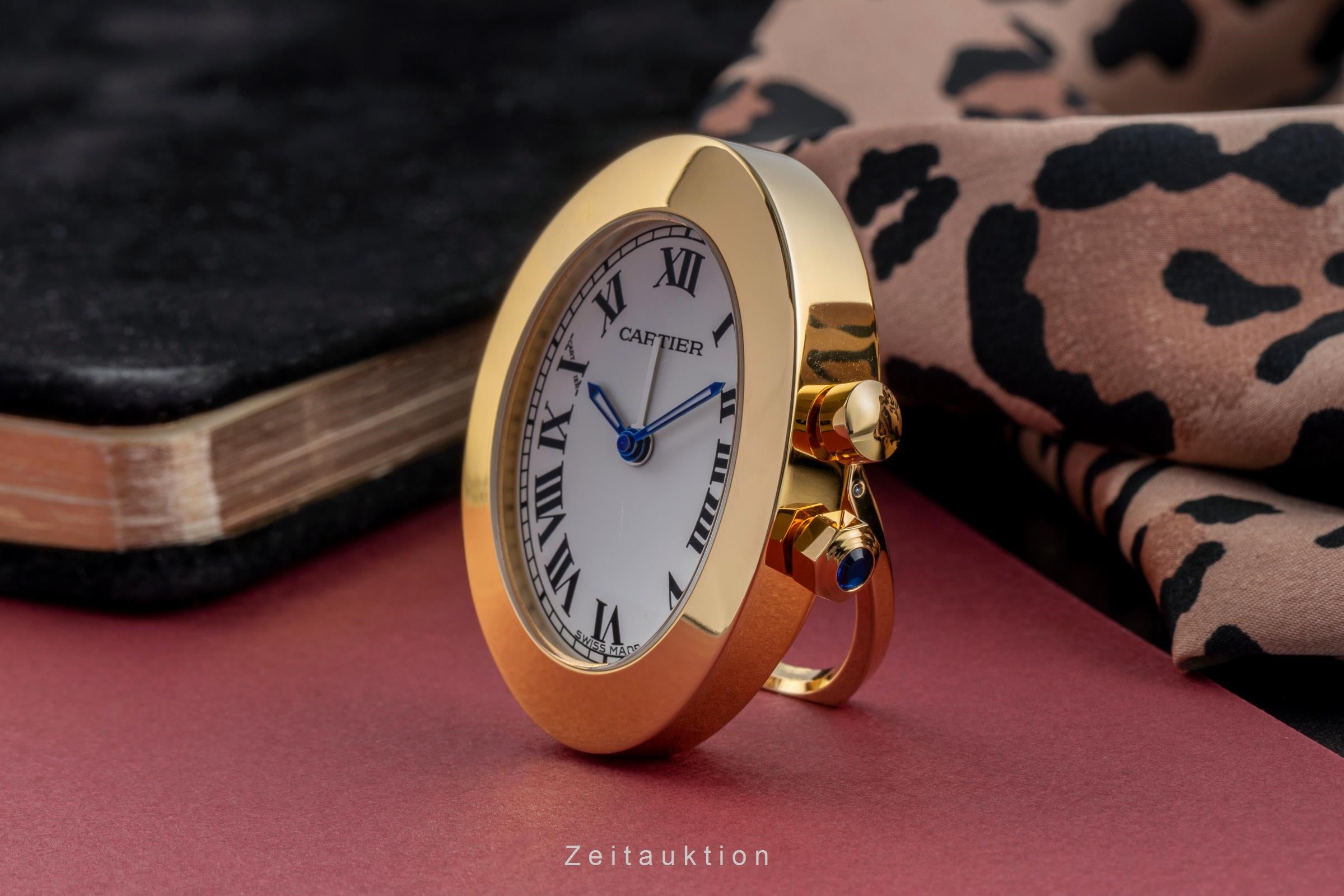 Cartier Baignoire bañado en oro cuarzo unisex 2752  [2504427]