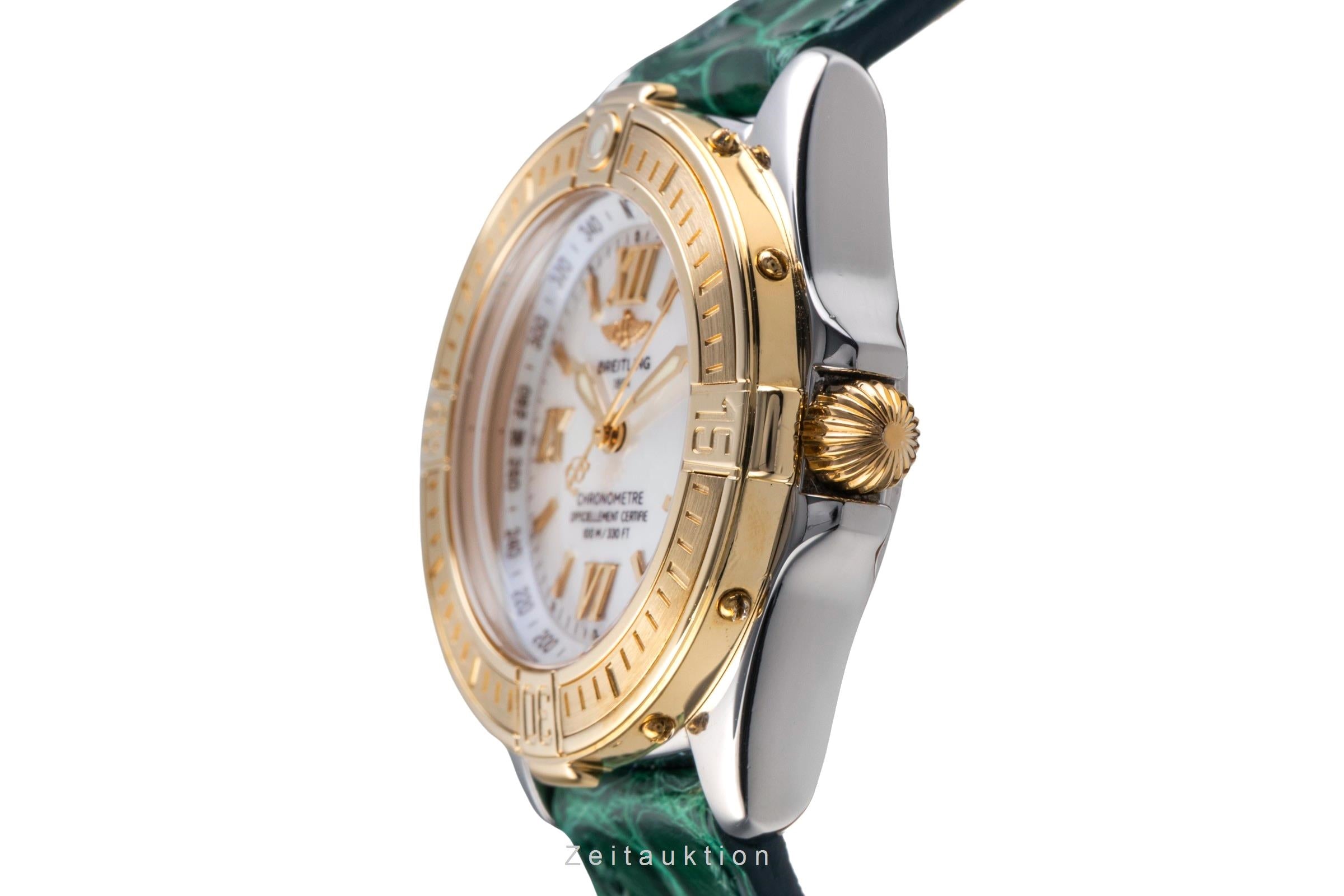 Breitling Cockpit steel / gold quartz women's watch D67365  [2504428]