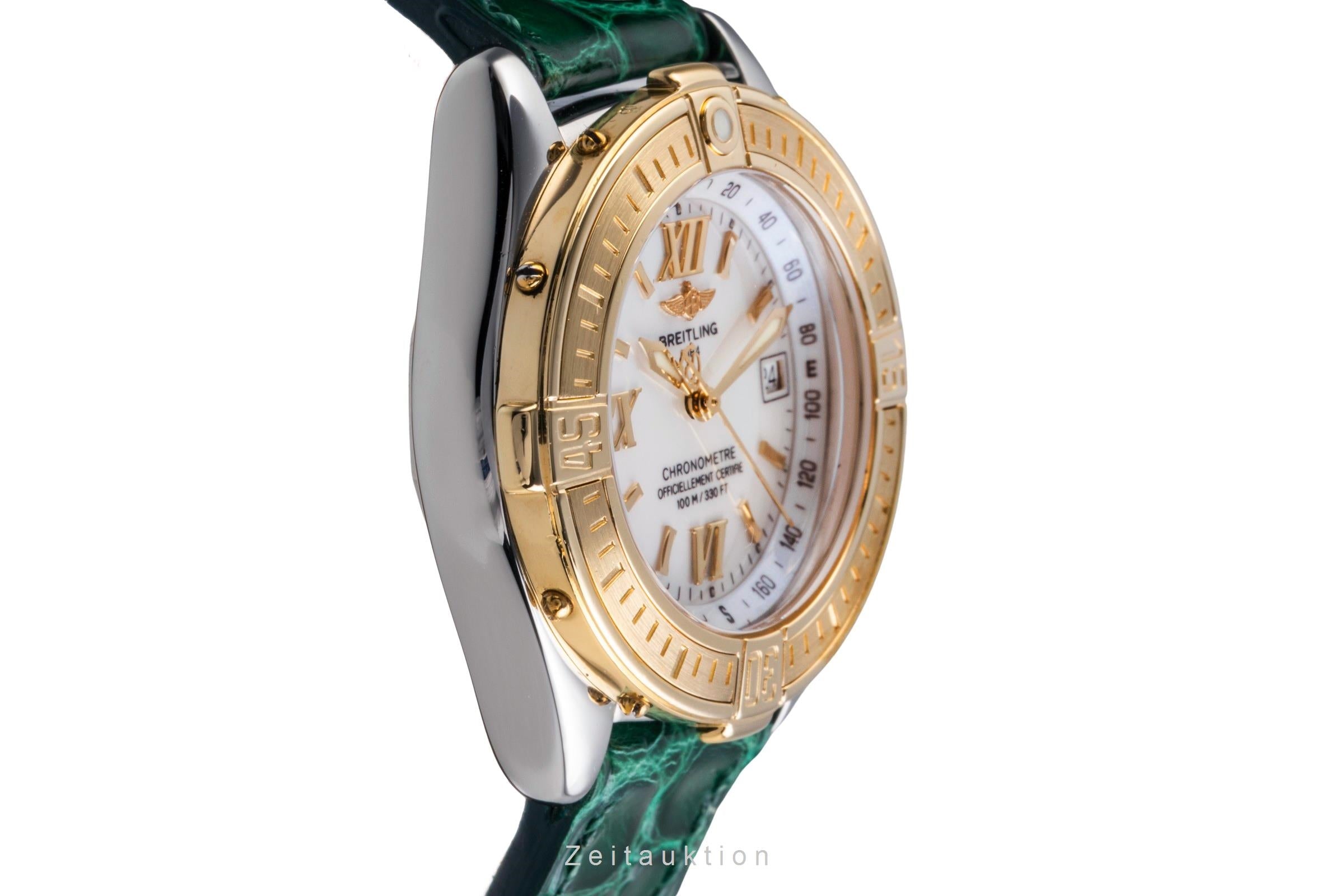 Breitling Cockpit steel / gold quartz women's watch D67365  [2504428]