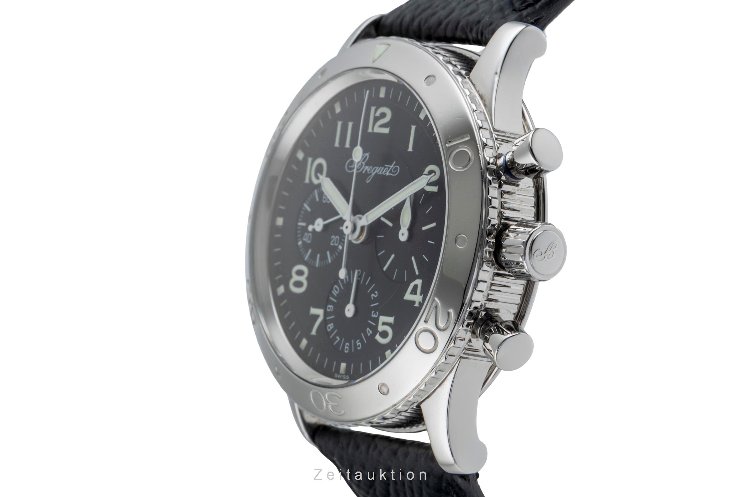 Breguet Type XX cronógrafo acero automático reloj para caballeros 3800  [2504429]