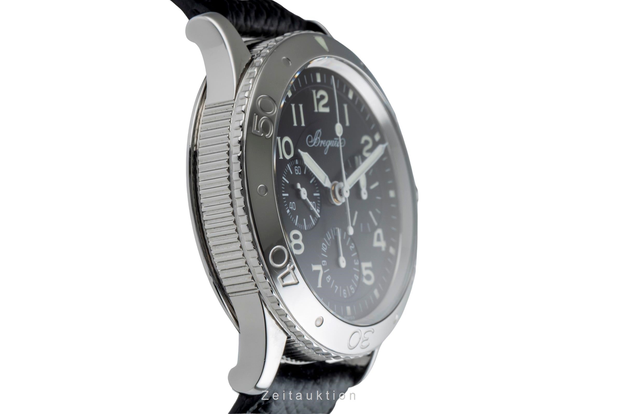 Breguet Type XX cronógrafo acero automático reloj para caballeros 3800  [2504429]