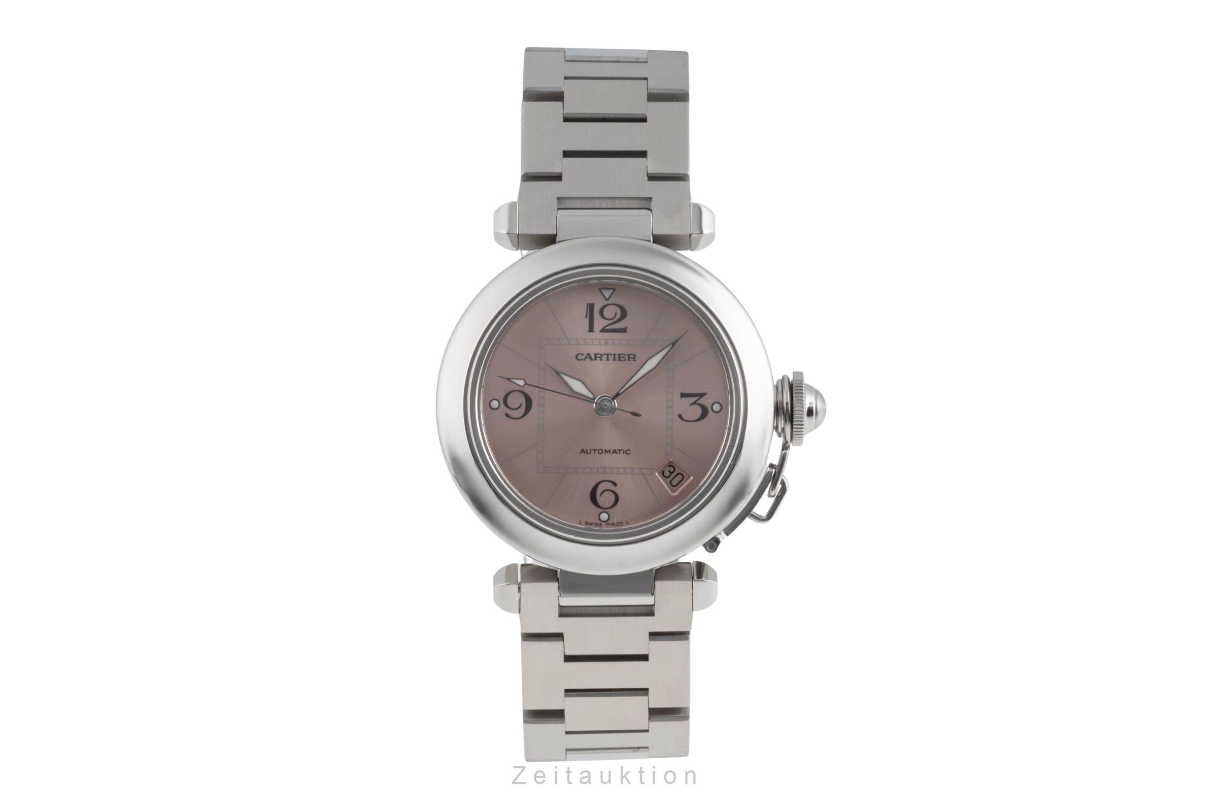 Cartier Pasha acier automatique montre pour femmes W31075M7  [2504431]