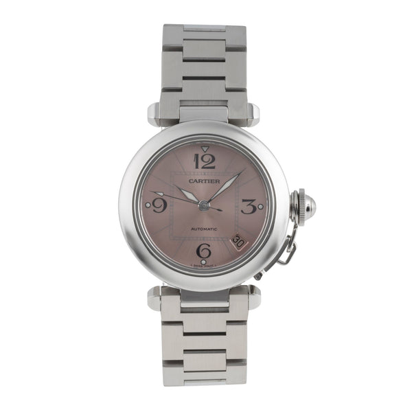 Cartier Pasha acier automatique montre pour femmes W31075M7  [2504431]