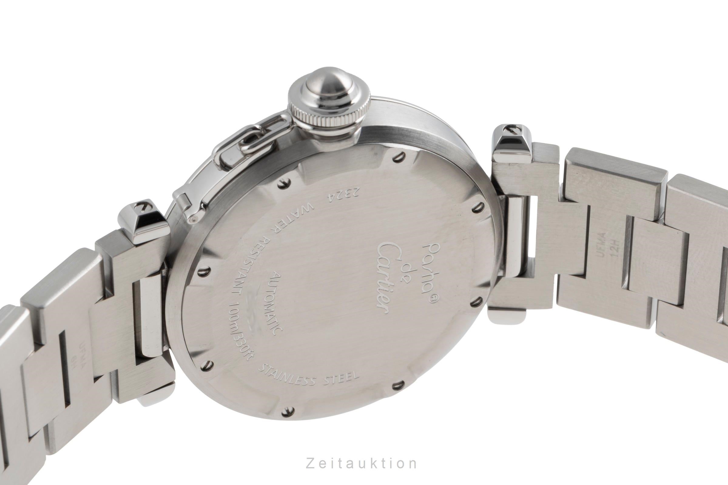 Cartier Pasha acier automatique montre pour femmes W31075M7  [2504431]
