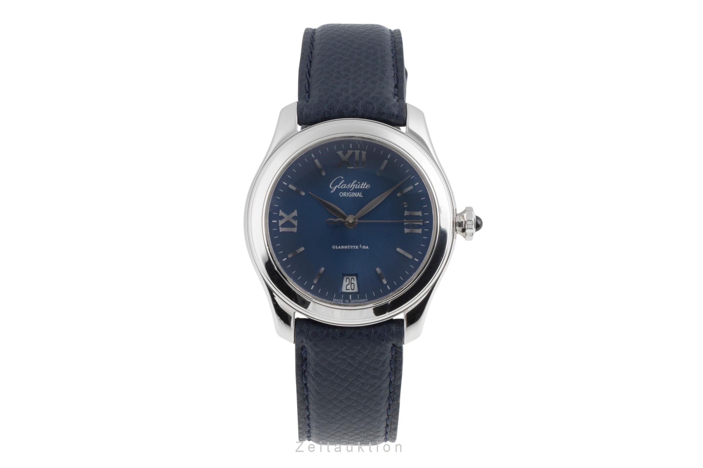 Glashütte Serenade acier automatique montre pour femmes 1-39-22-07-02-04 LP: 5700EUR  [2504432]