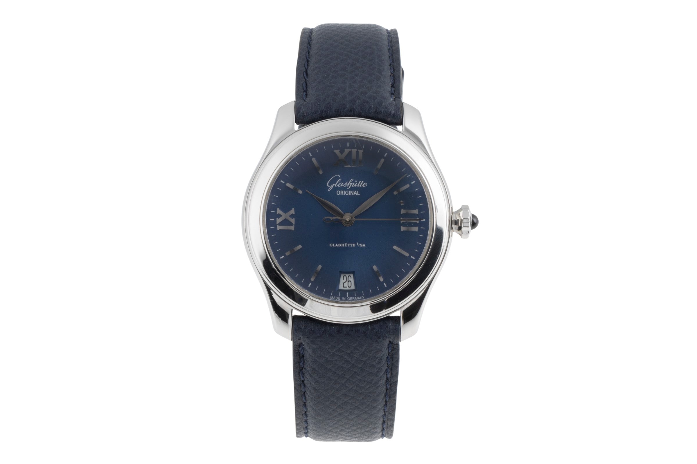 Glashütte Serenade acier automatique montre pour femmes 1-39-22-07-02-04 LP: 5700EUR  [2504432]