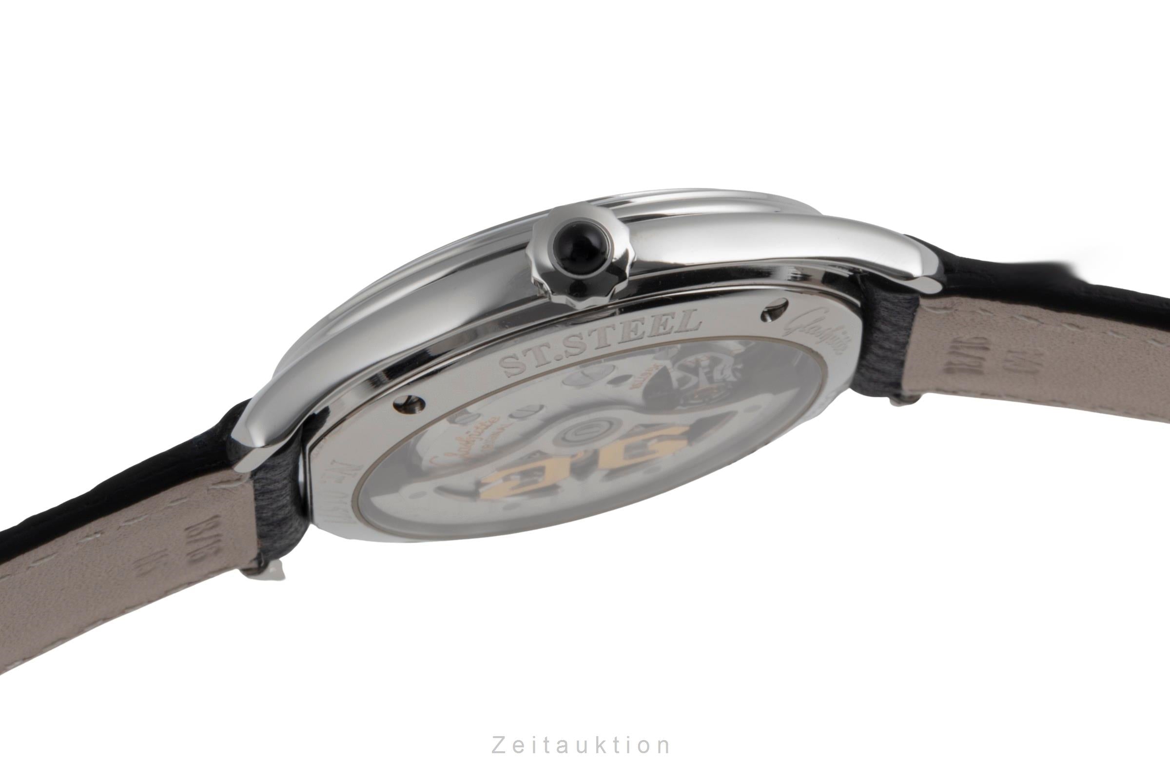 Glashütte Serenade acier automatique montre pour femmes 1-39-22-07-02-04 LP: 5700EUR  [2504432]