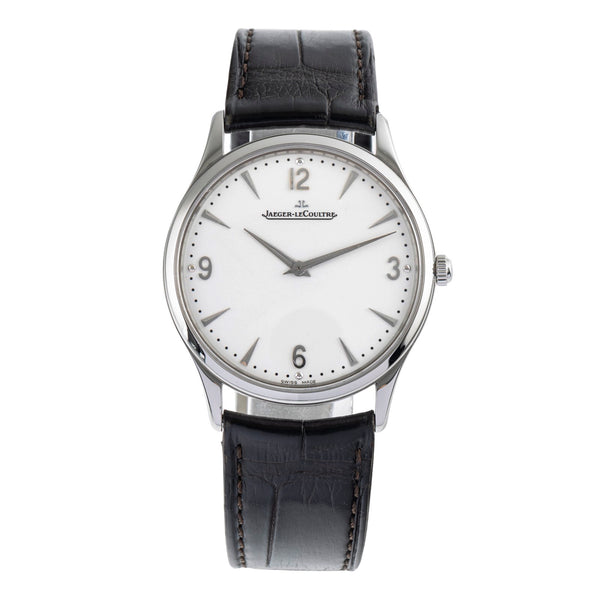 Jaeger LeCoultre Master Ultra Thin 38 steel manual winding men's watch Q1348420   172.8.79.S  [2504433]