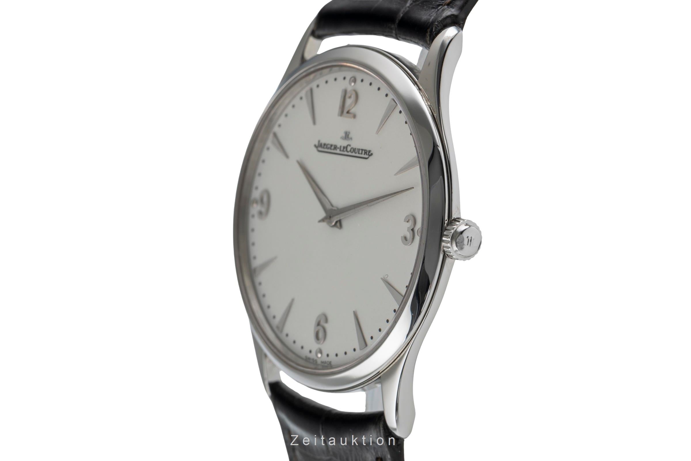 Jaeger LeCoultre Master Ultra Thin 38 steel manual winding men's watch Q1348420   172.8.79.S  [2504433]