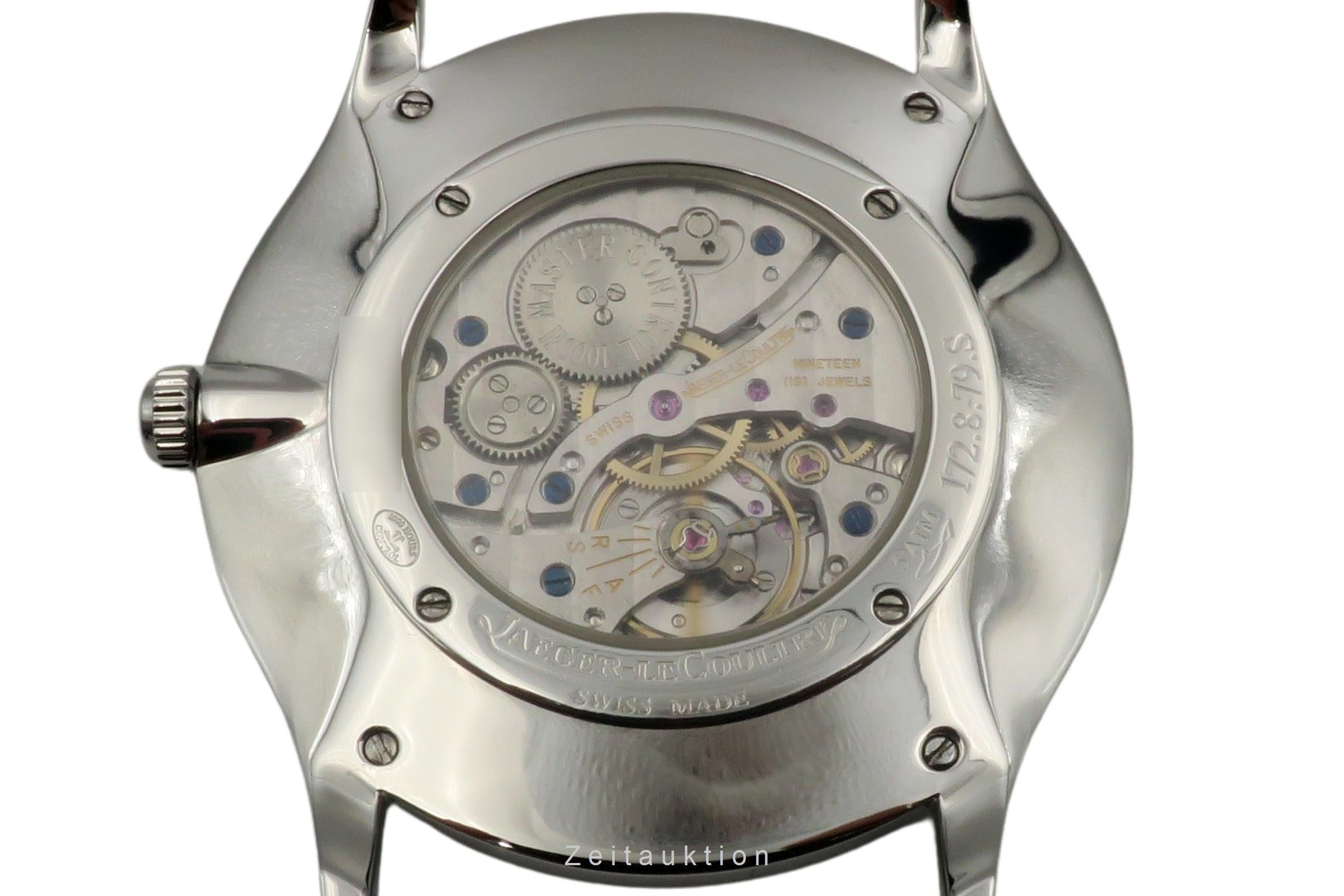 Jaeger LeCoultre Master Ultra Thin 38 steel manual winding men's watch Q1348420   172.8.79.S  [2504433]