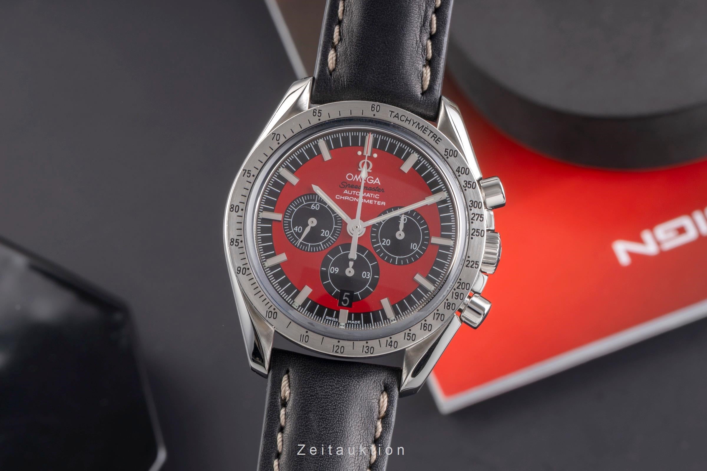 Omega Speedmaster chronographe acier à remontage manuel montre pour hommes 3506.61.00  [2504434]