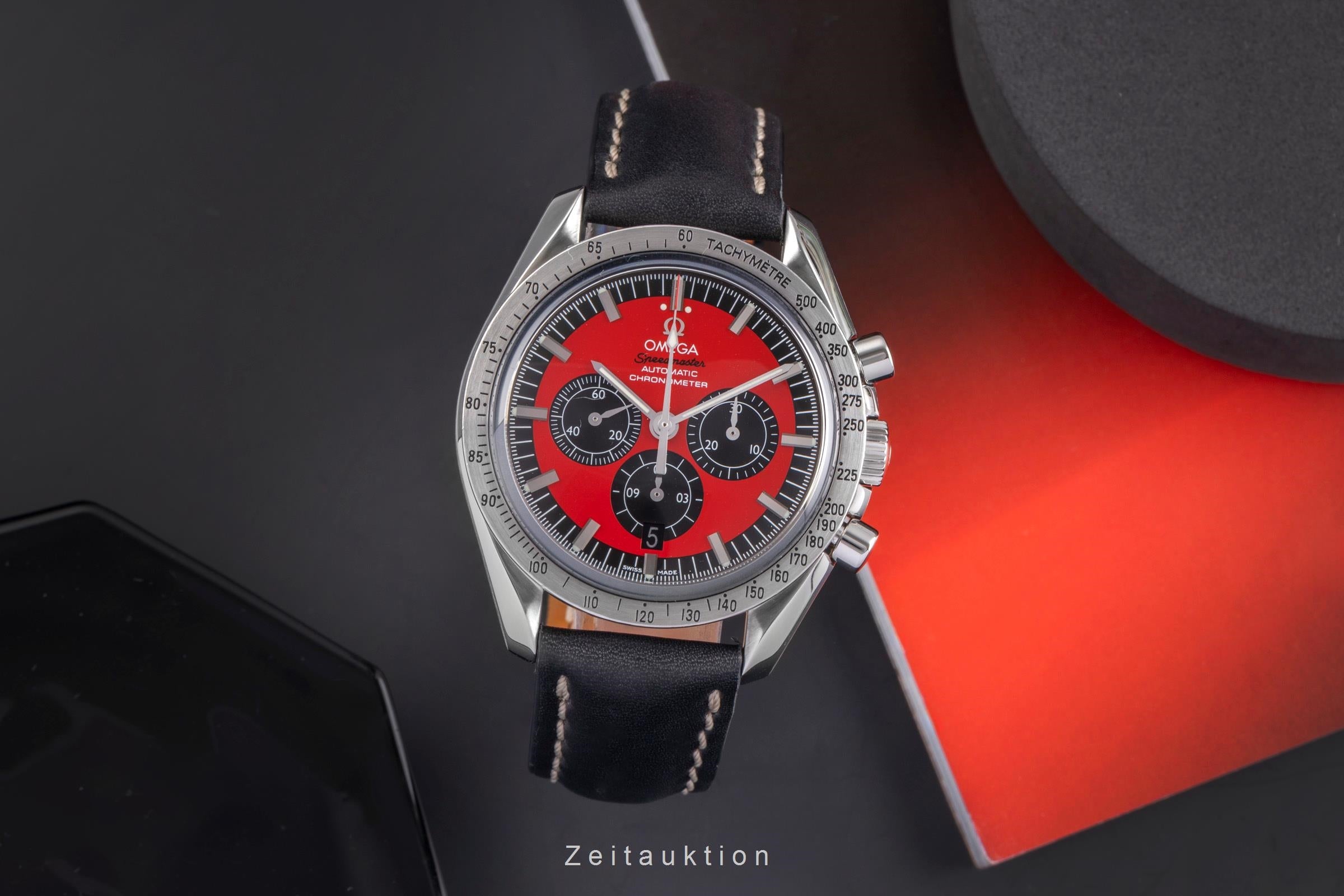 Omega Speedmaster chronographe acier à remontage manuel montre pour hommes 3506.61.00  [2504434]