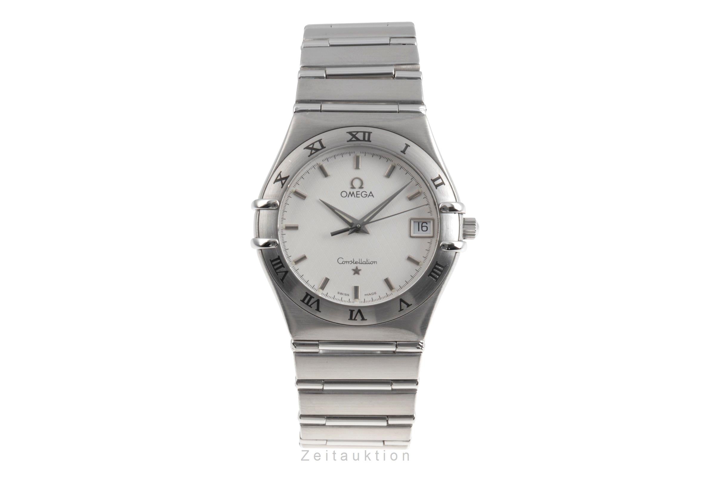 Omega Constellation acier quartz montre pour hommes 1512.30.00  [2504436]