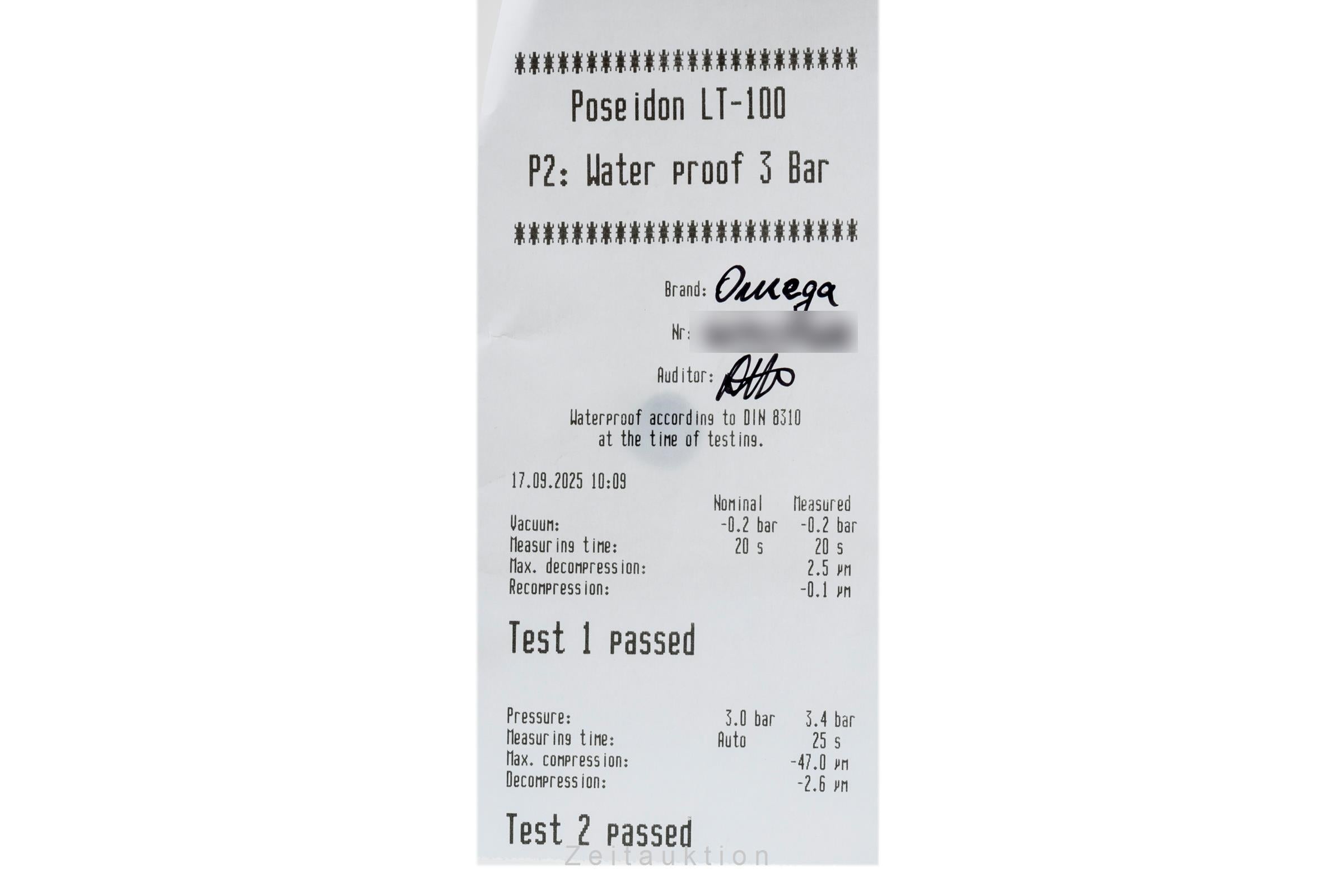 Omega De Ville acier automatique montre pour hommes 424.10.40.20.03.002 LP: 4100EUR  [2504438]