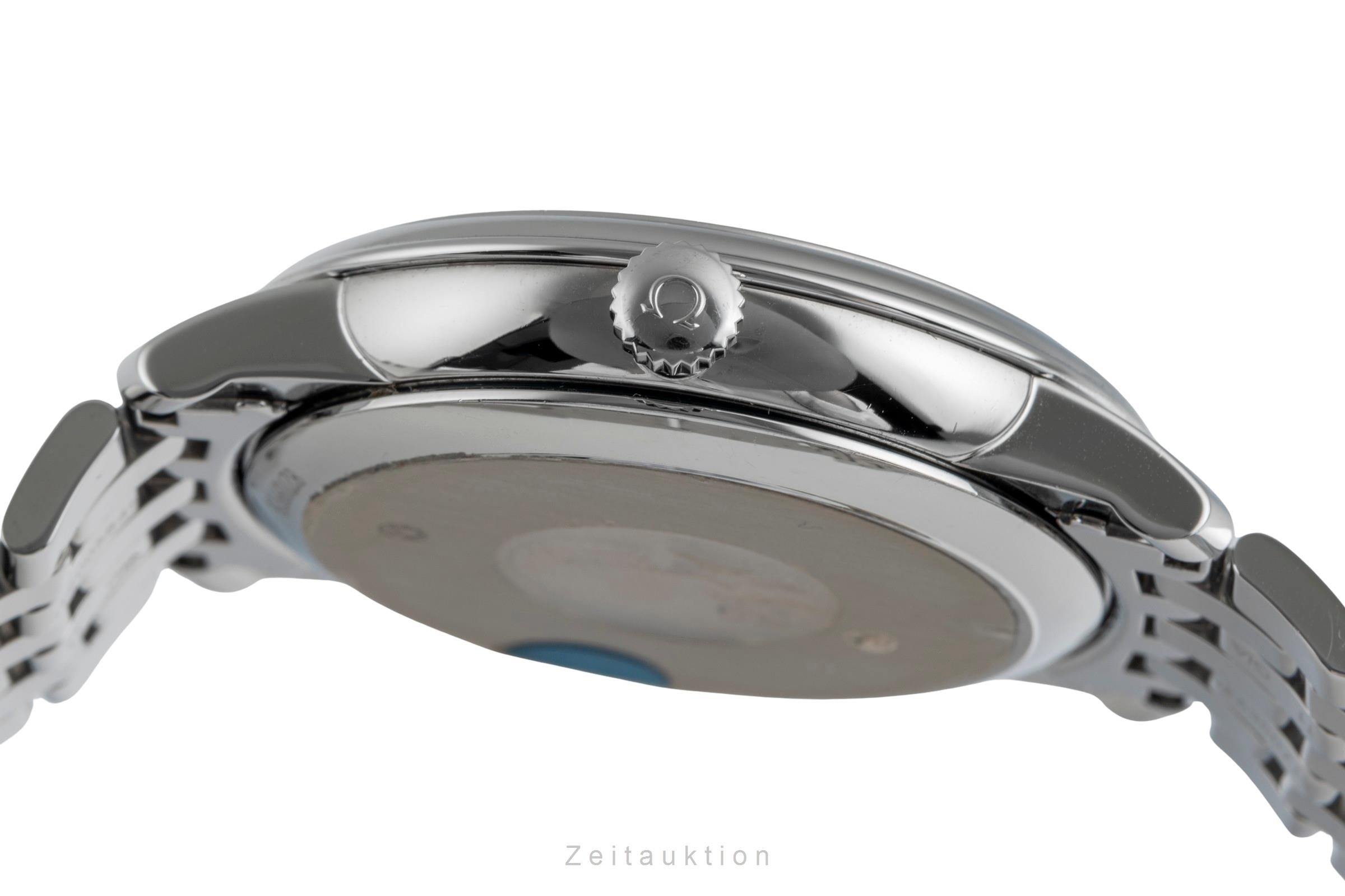 Omega De Ville acier automatique montre pour hommes 424.10.40.20.03.002 LP: 4100EUR  [2504438]