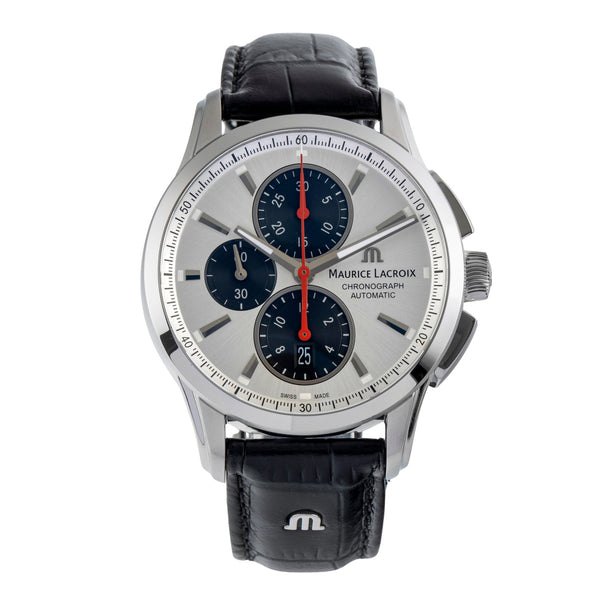 Maurice Lacroix Pontos cronografo acciaio automatismo orologio da uomo PT6388-SS001-13/1  [2504439]
