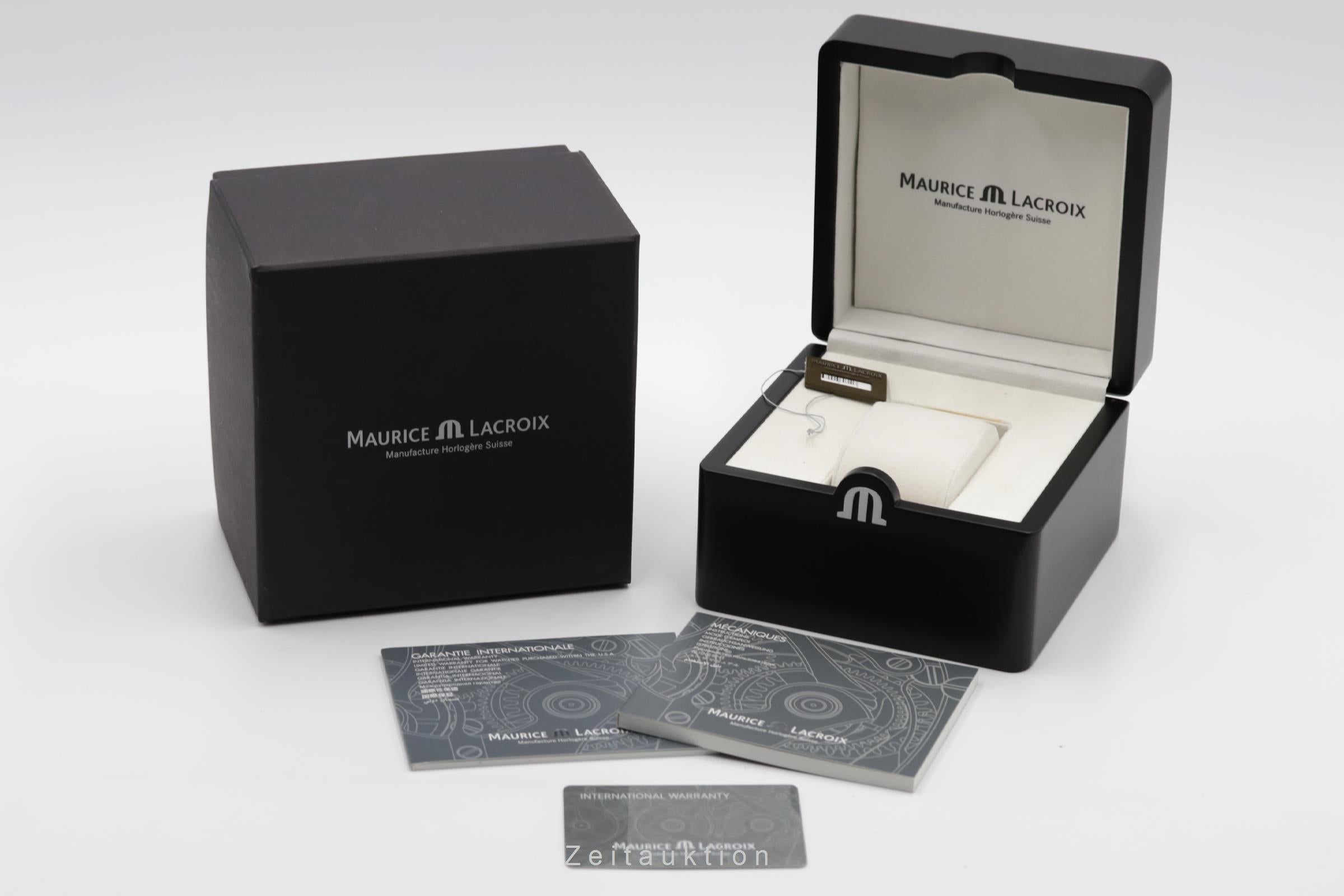 Maurice Lacroix Pontos cronografo acciaio automatismo orologio da uomo PT6388-SS001-13/1  [2504439]