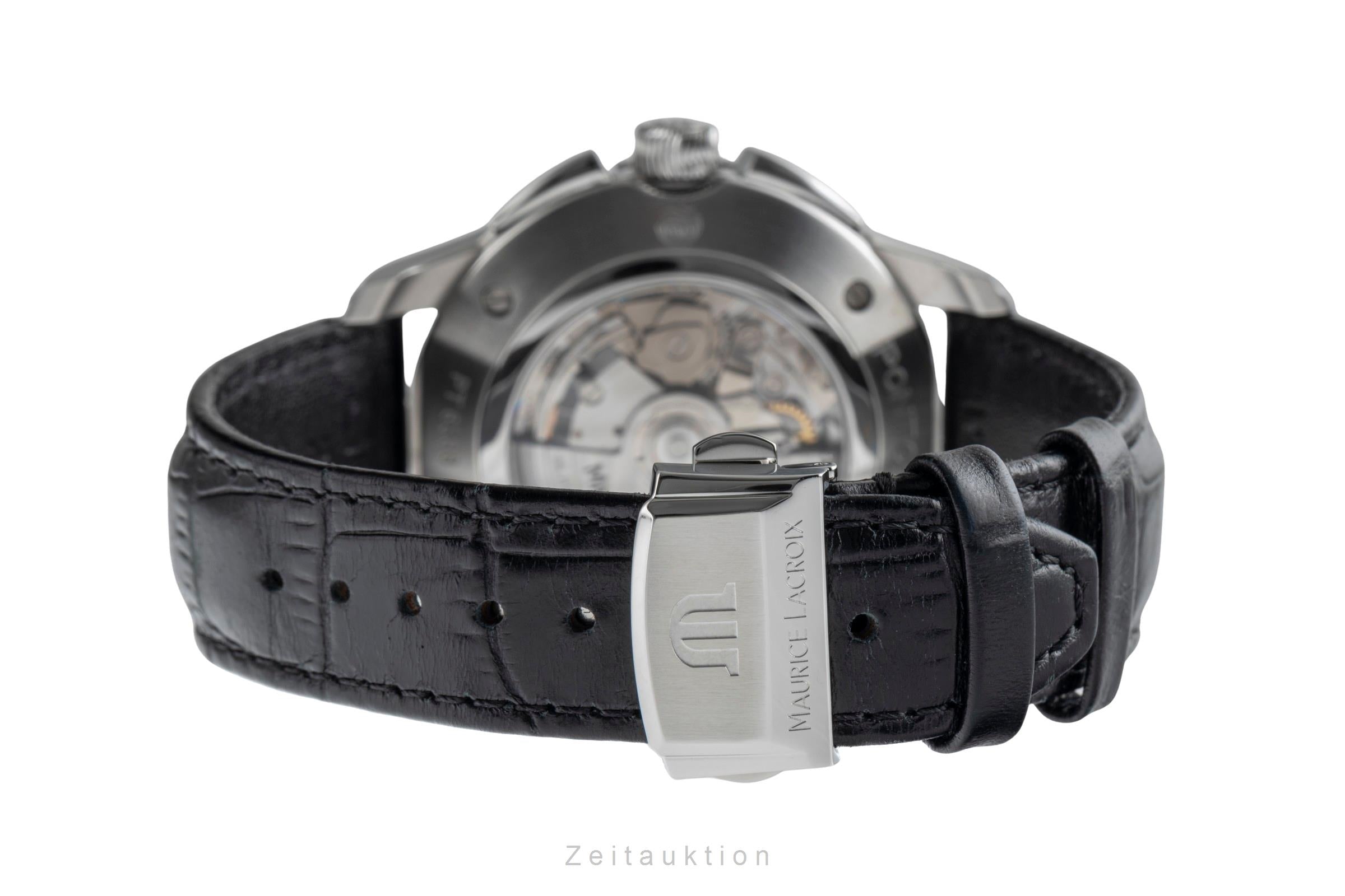 Maurice Lacroix Pontos cronografo acciaio automatismo orologio da uomo PT6388-SS001-13/1  [2504439]